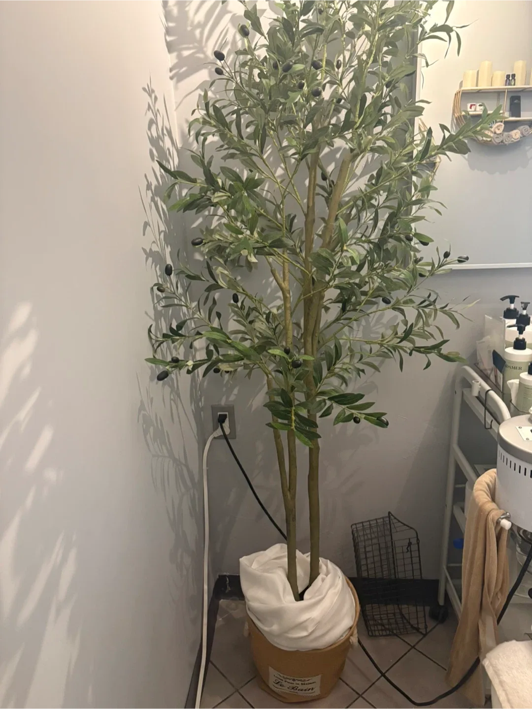 Artificial Olive Tree in Pot