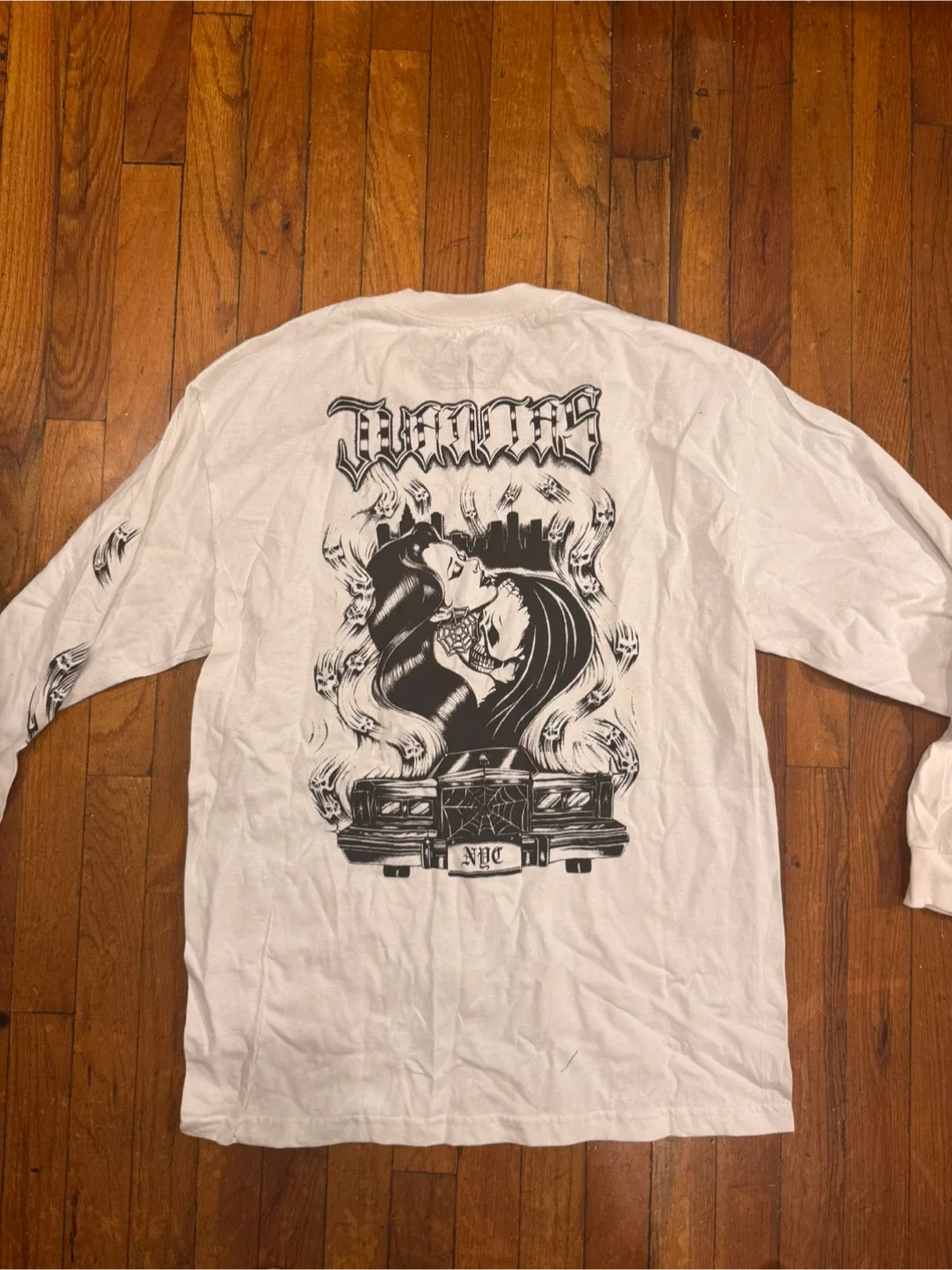 Juanita’s NYC White Long Sleeve Shirt