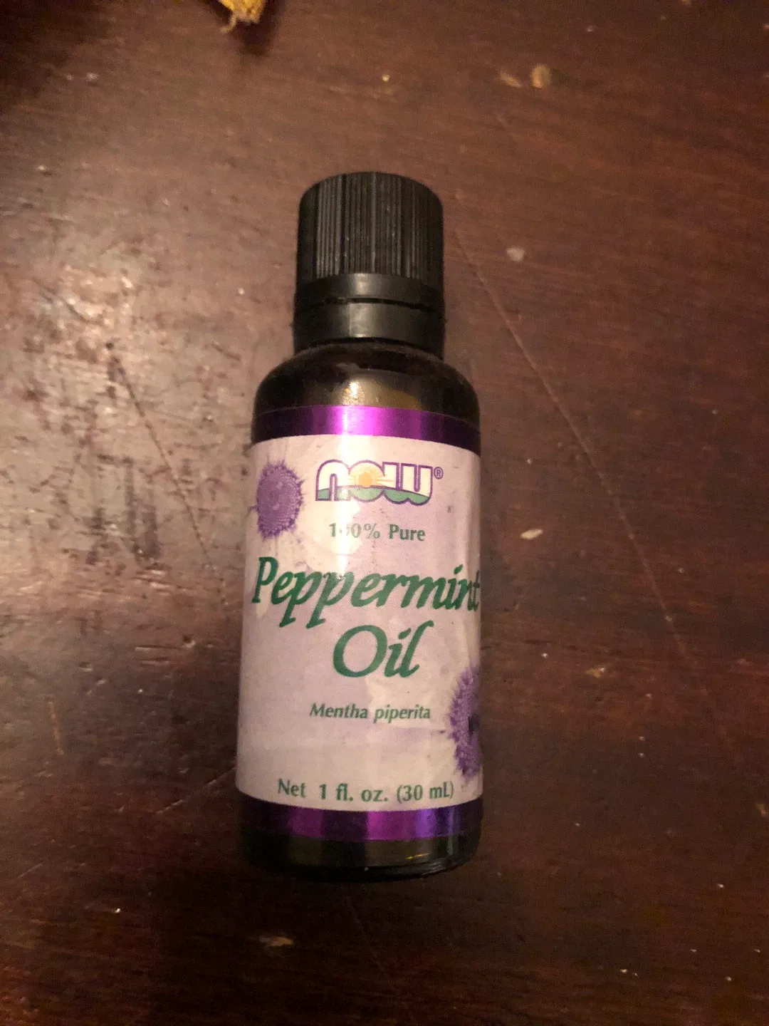 Peppermint Oil. Large Bottle. Full.