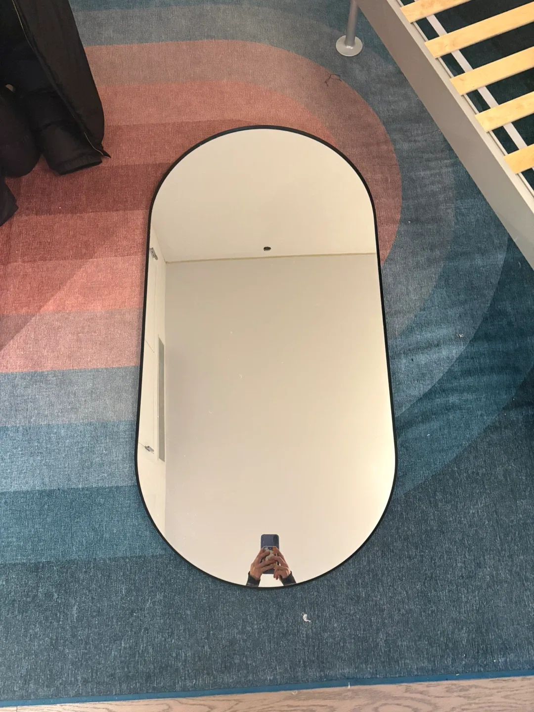 IKEA Black Lindbyn Mirror