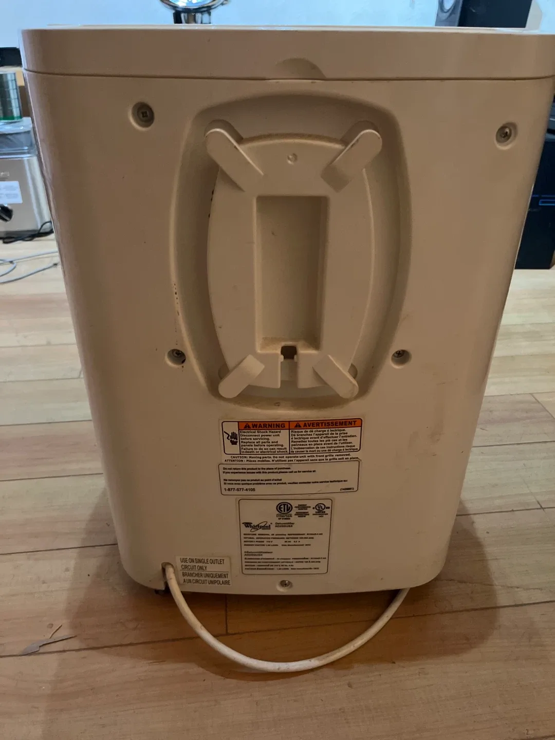Whirlpool Dehumidifier image indicator(3)