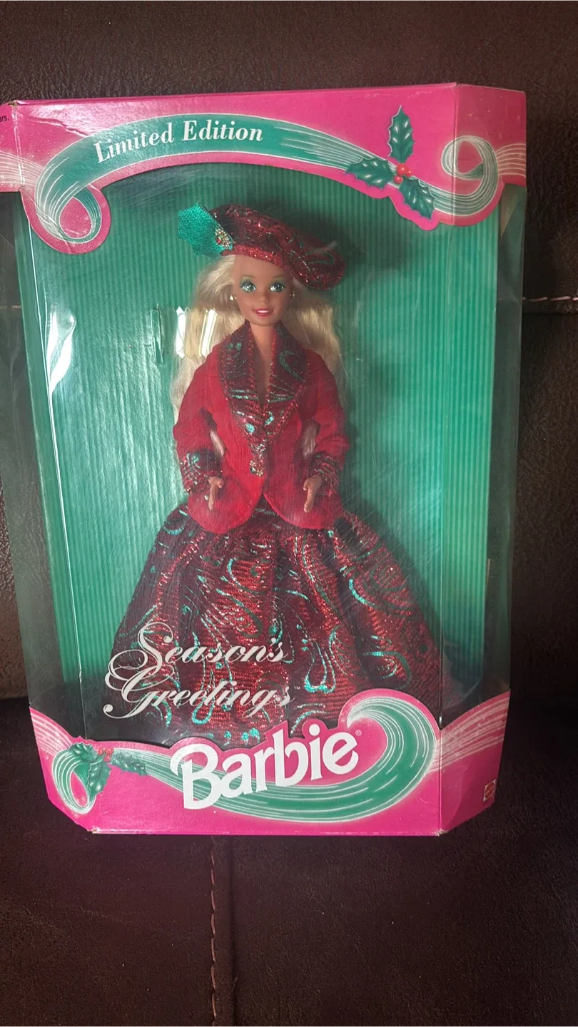 Limited Edition Season's Greetings Barbie Doll
