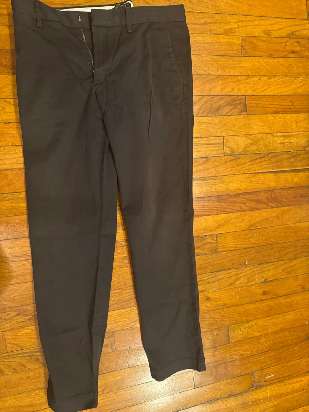 Banana Republic Men's black Chinos