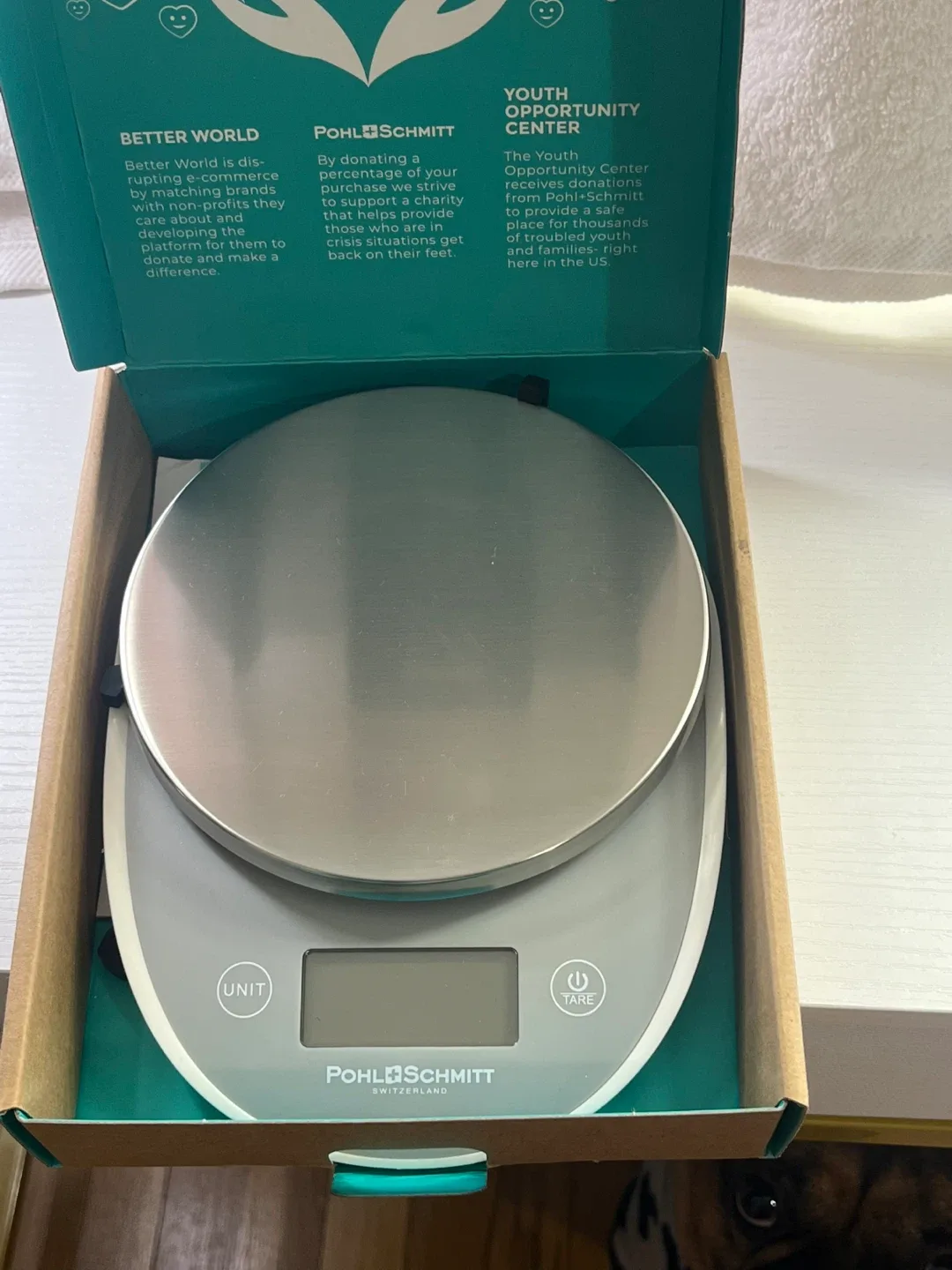 New Pohl+Schmitt Digital Kitchen Scale image indicator(3)