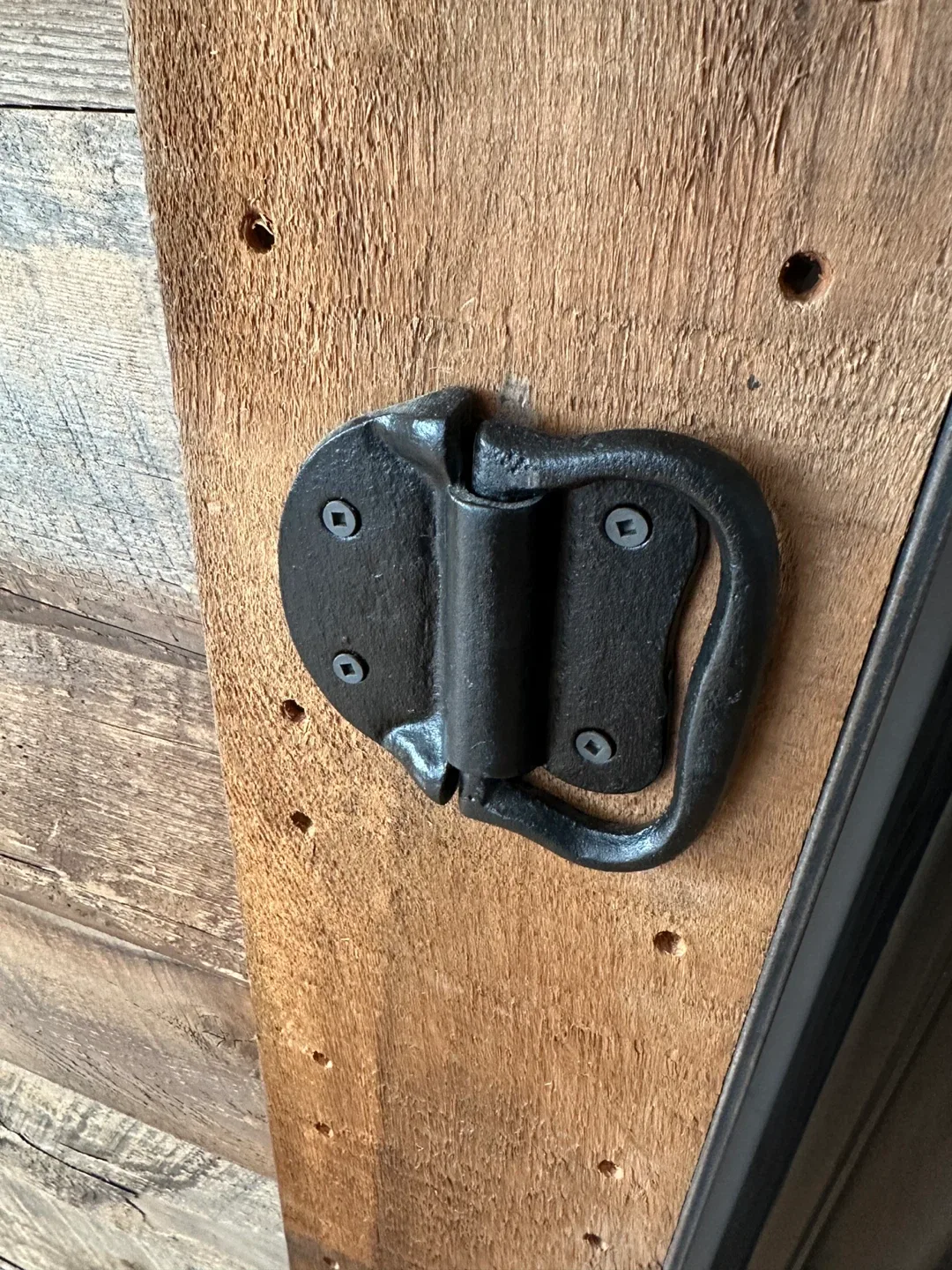 LARGE SLIDING BARN DOOR / PARTITION WALL VINTAGE RECLAIMED WOOD image indicator(4)