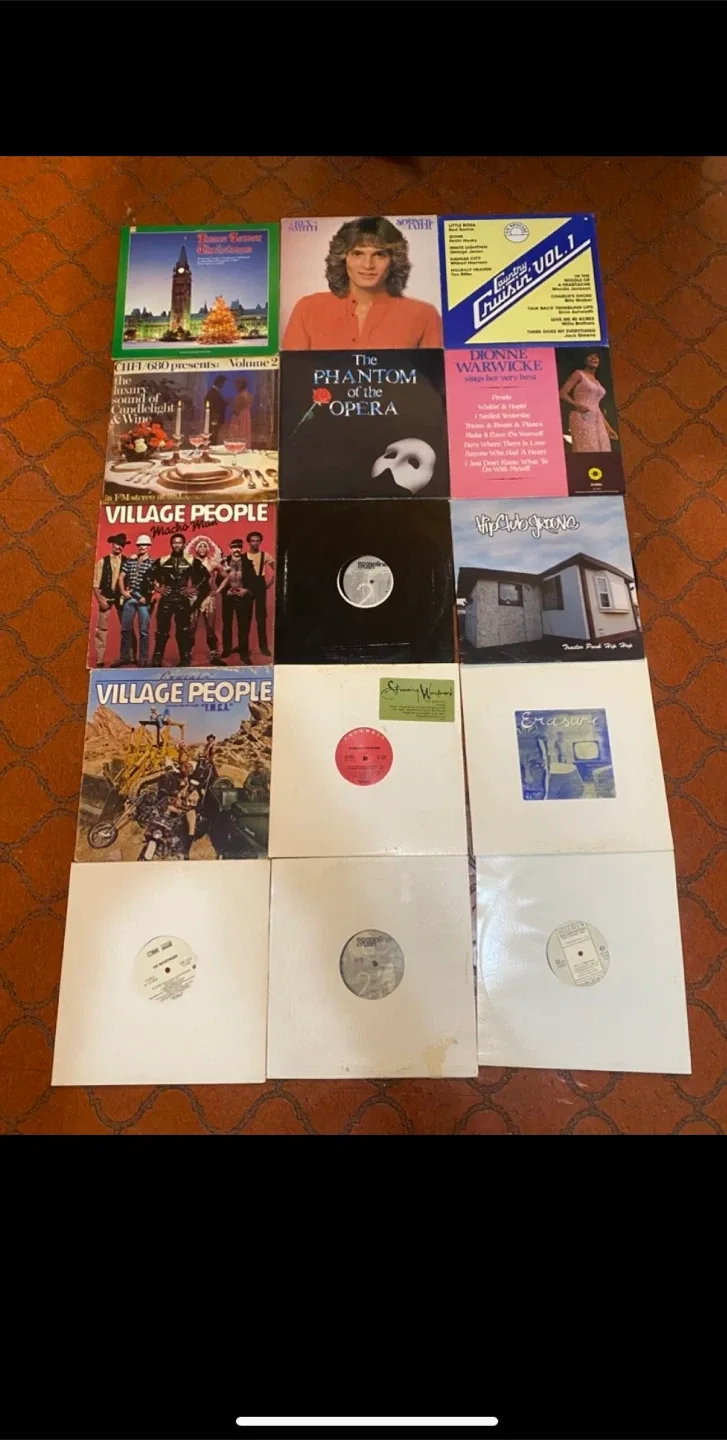 Used vinyl records $80 for all