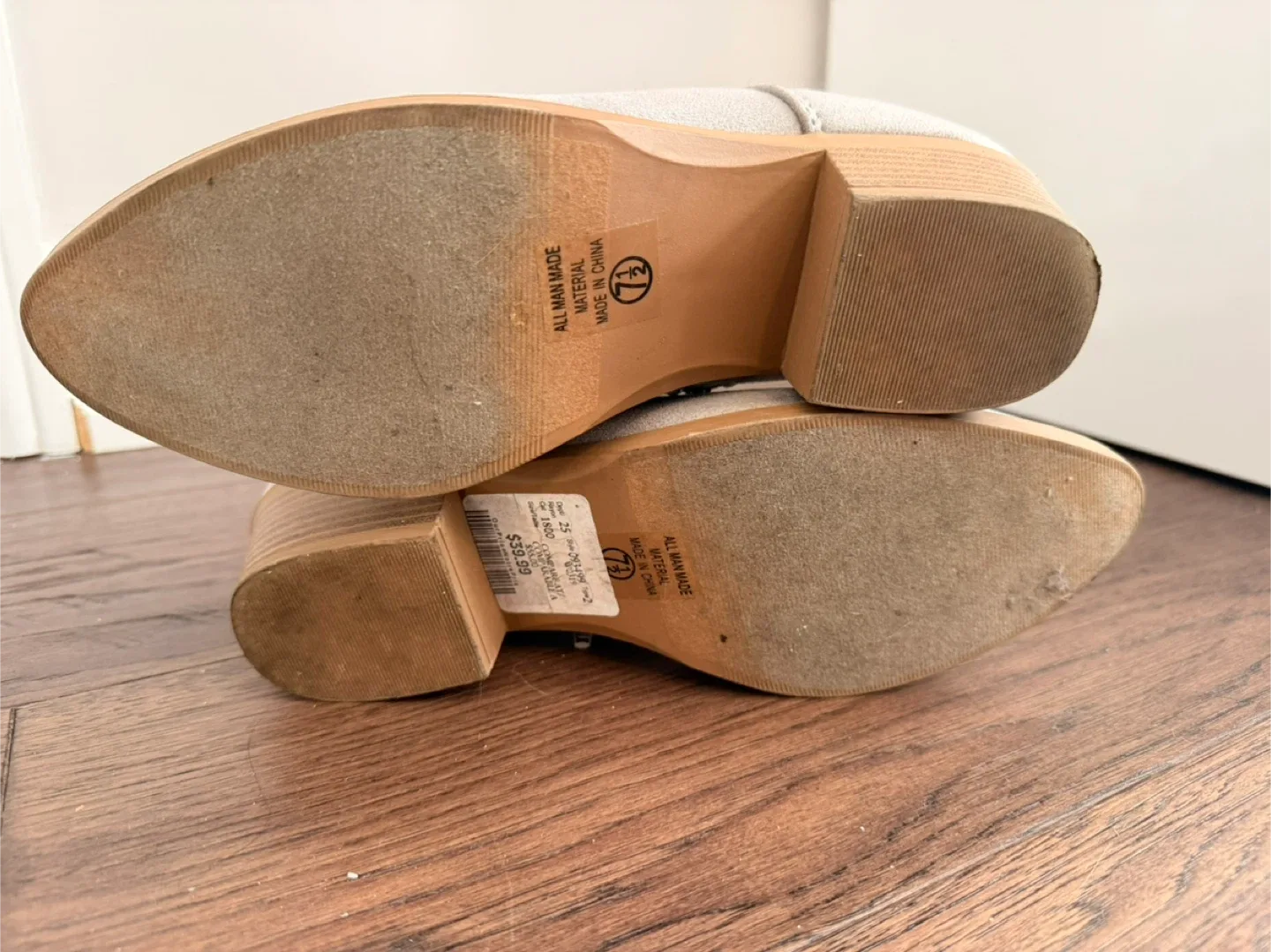 FREE with Purchase Grey Ankle Boots - Size 7.5 image indicator(3)