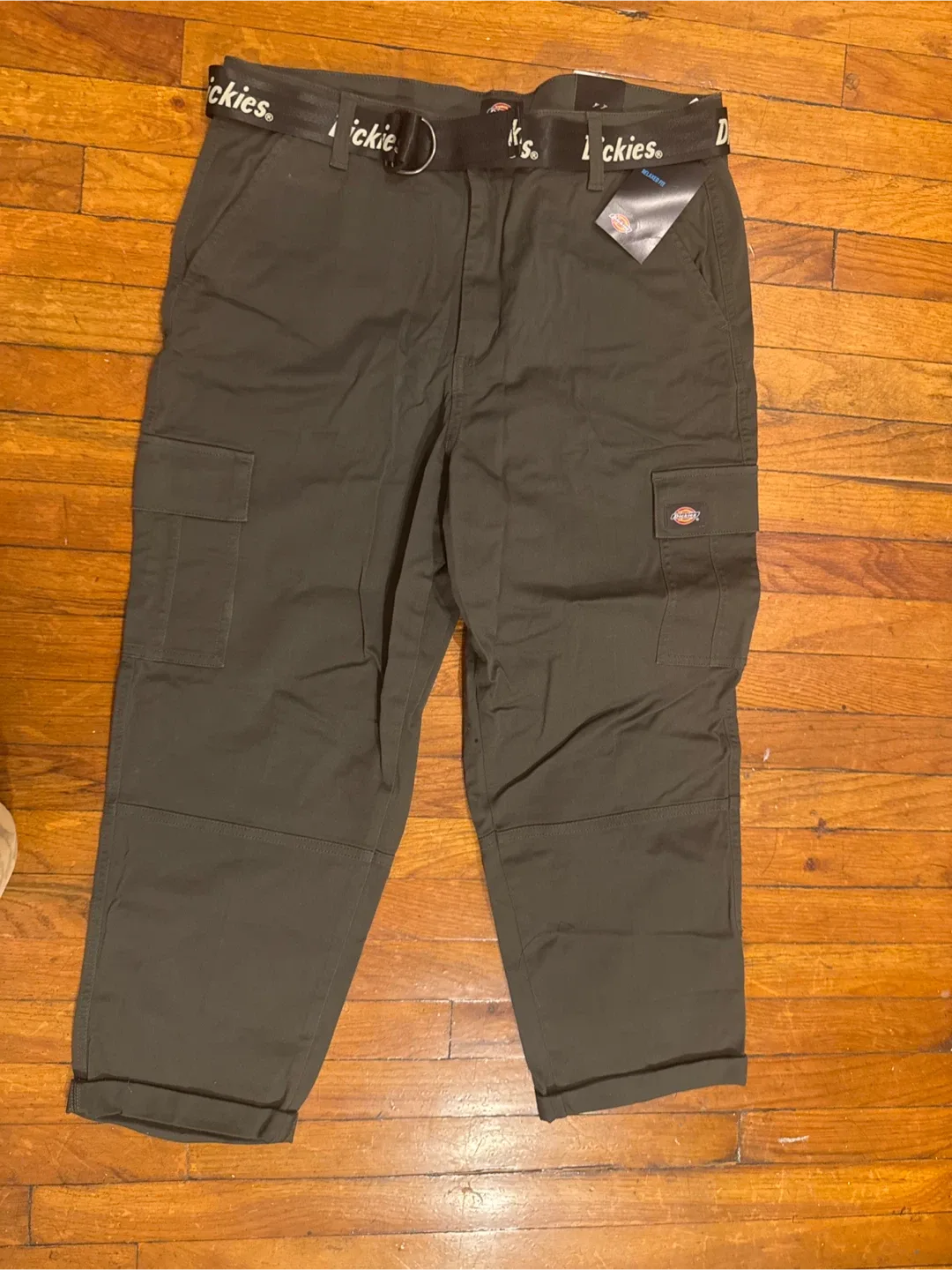 Dickies Relaxed Fit Cargo Pants with Belt