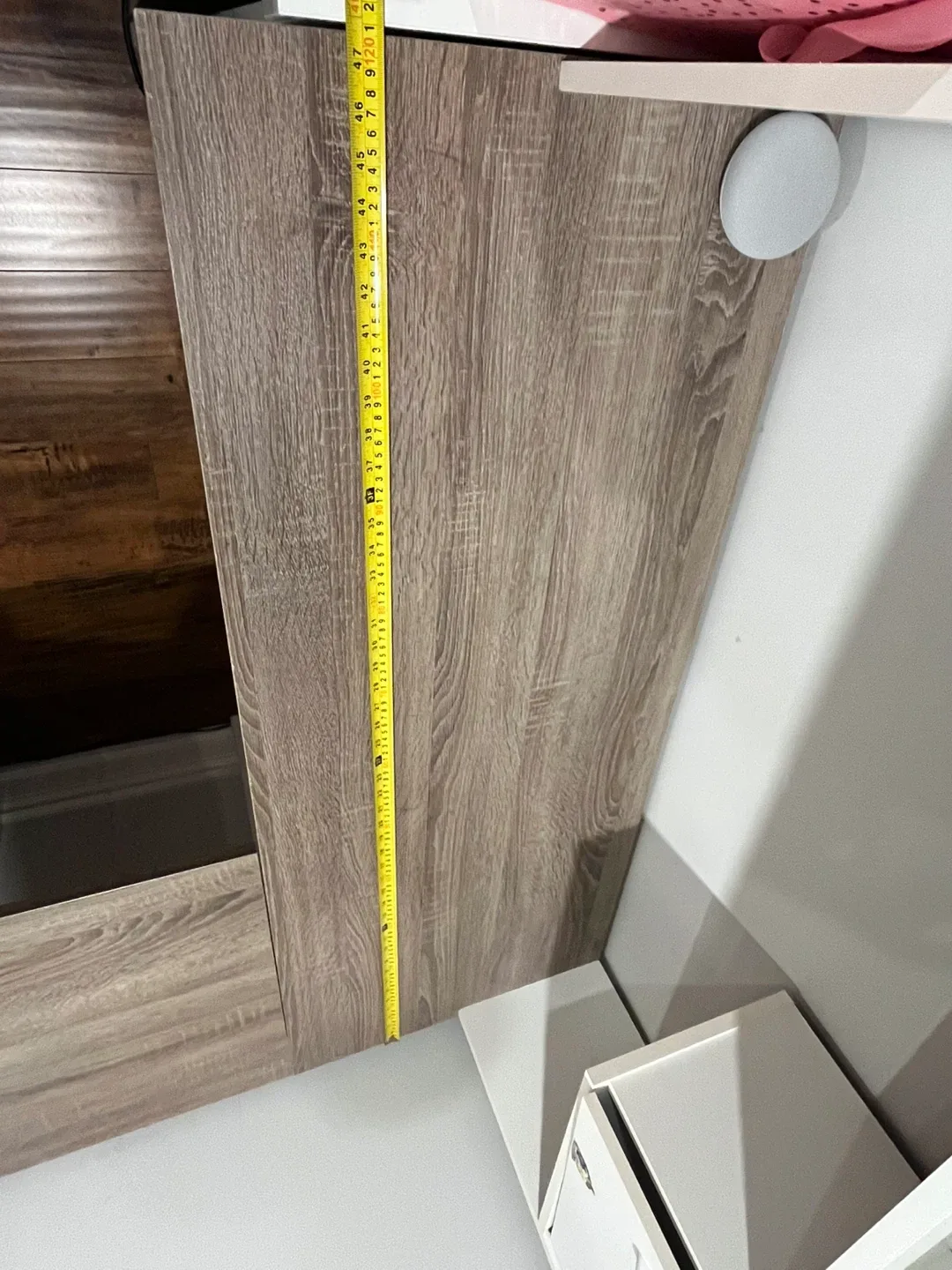 Corner Desk with Hutch - White & Wood image indicator(4)