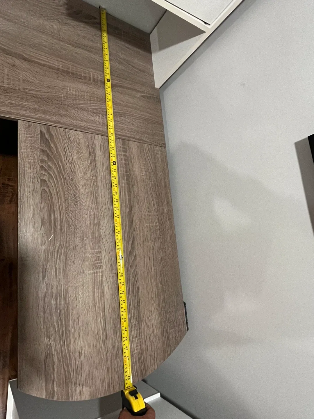 Corner Desk with Hutch - White & Wood image indicator(3)