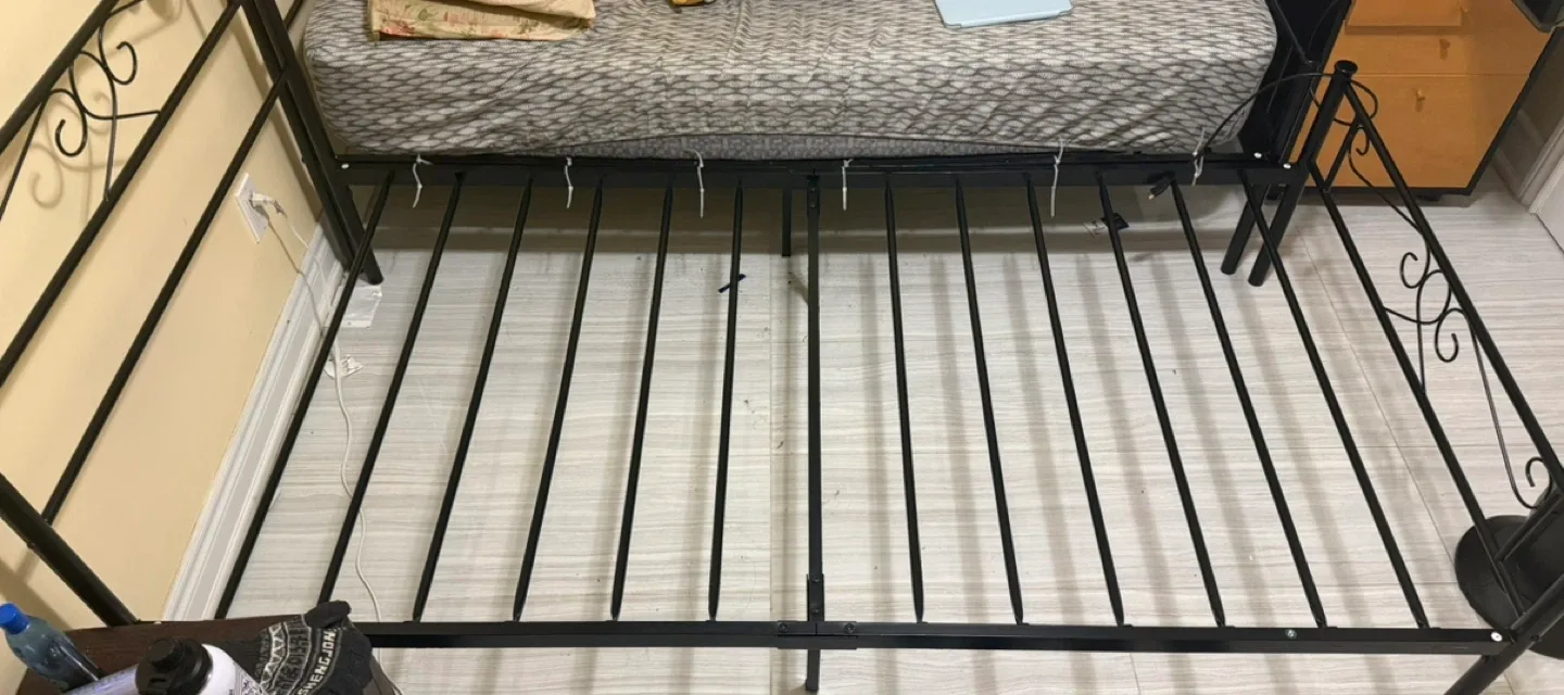 Twin size metal Bed Frame (2 bed frames available)