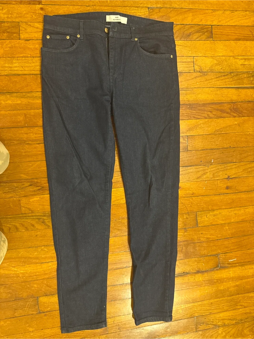 Won Hundred Dark Blue Jeans