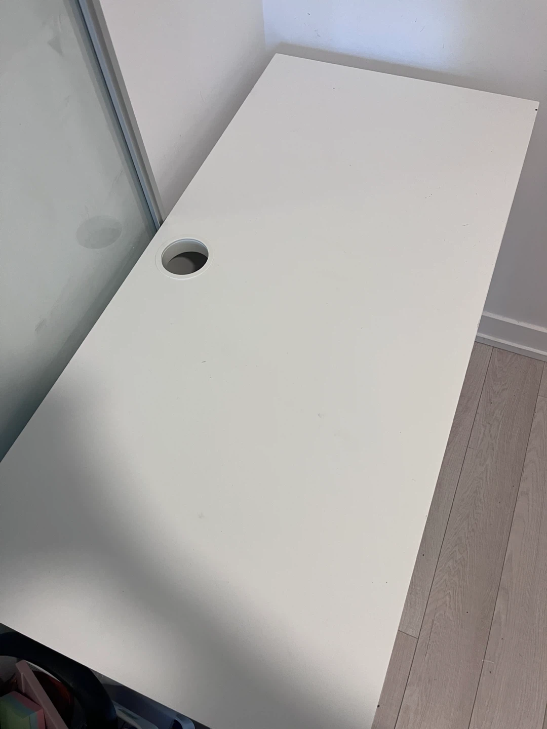White Desk with Storage - photo 5