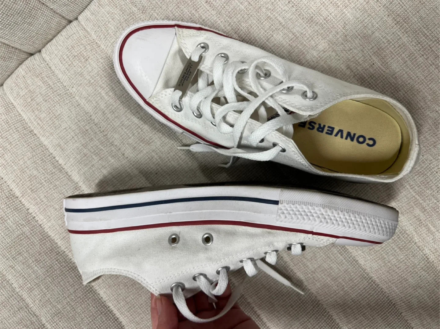 Converse All Star White Sneakers image indicator(7)