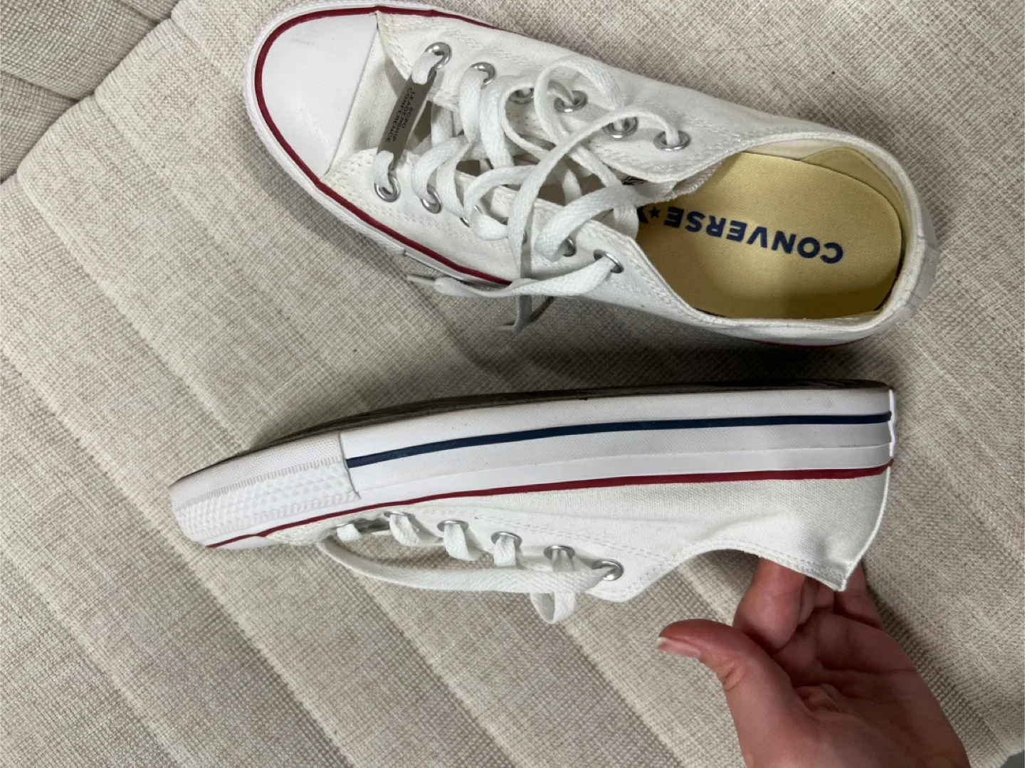 Converse All Star White Sneakers image indicator(8)