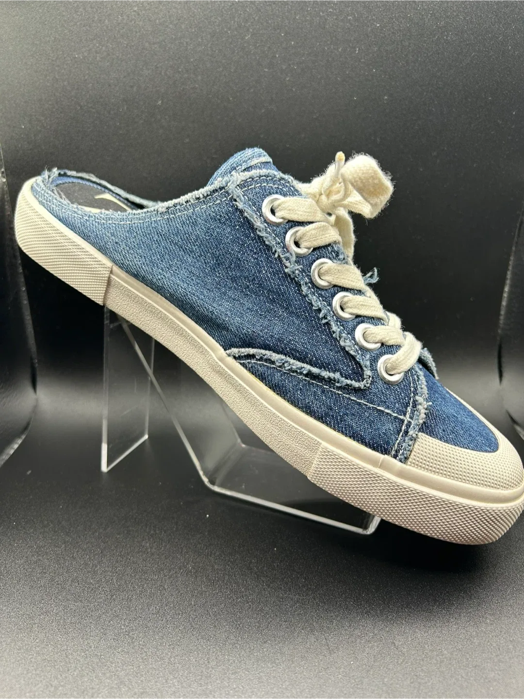 Size 7.5 - Zara Denim Mule Sneakers image indicator(3)