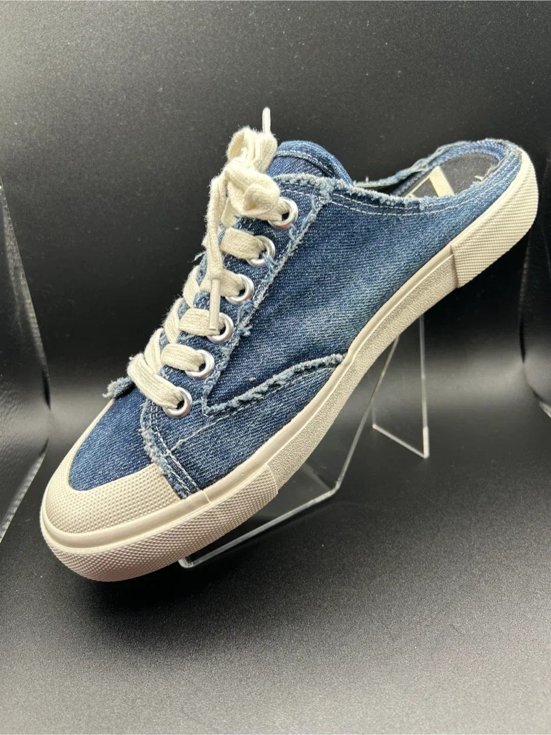 Size 7.5 - Zara Denim Mule Sneakers image indicator(6)