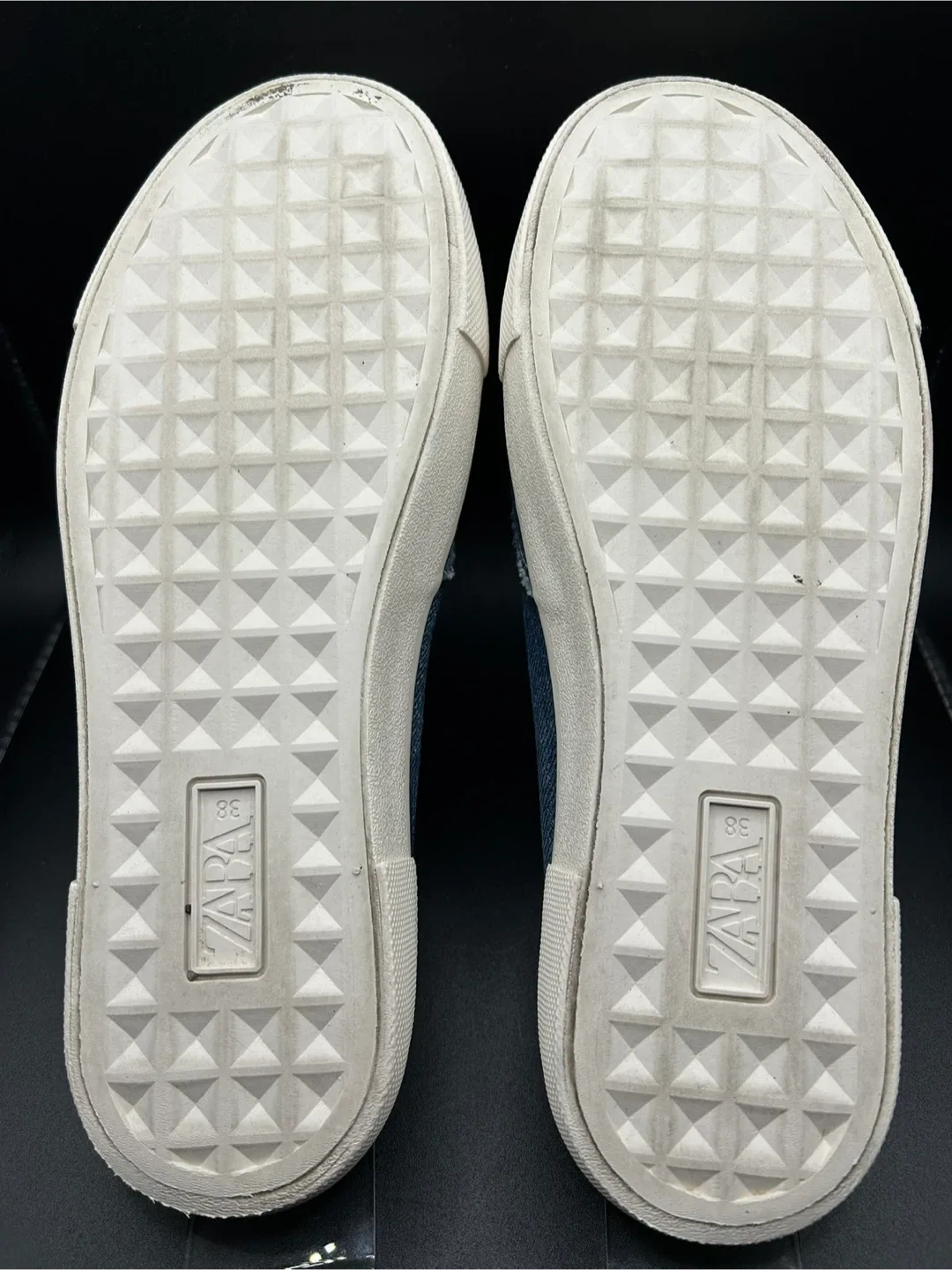 Size 7.5 - Zara Denim Mule Sneakers image indicator(9)