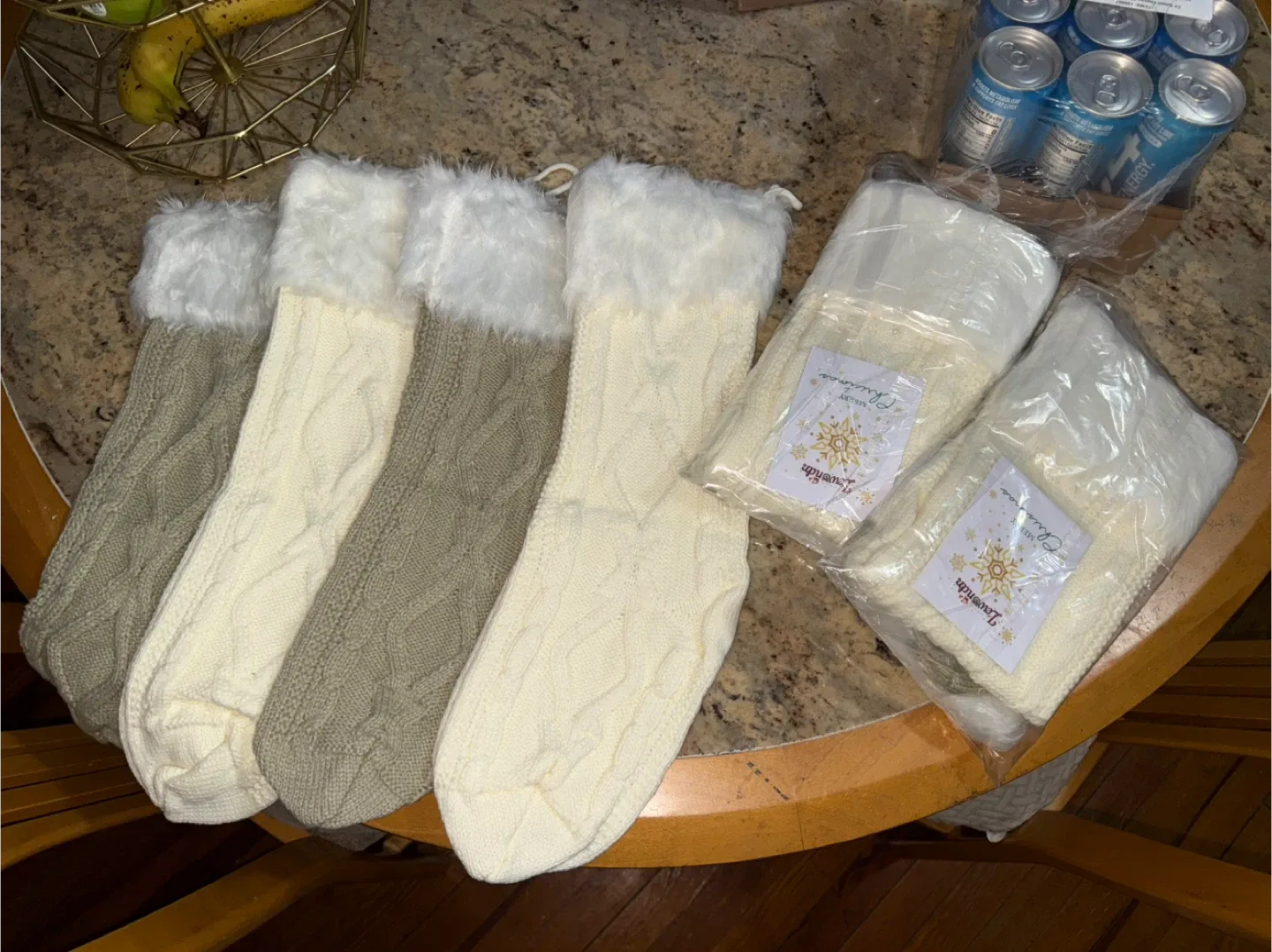 New Luscious Holiday Stockings - Set of 2