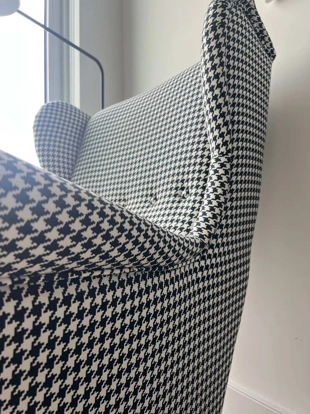 Ilea Strandmon Wing Chair - Houndstooth - photo 2