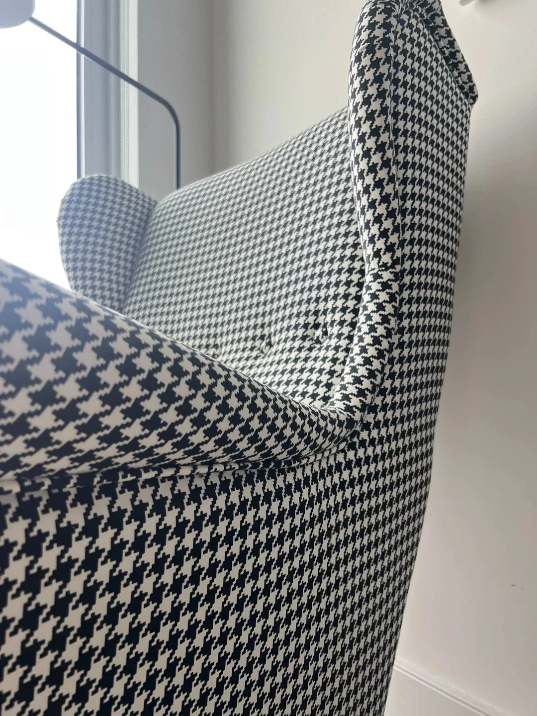 Ilea Strandmon Wing Chair - Houndstooth image indicator(2)