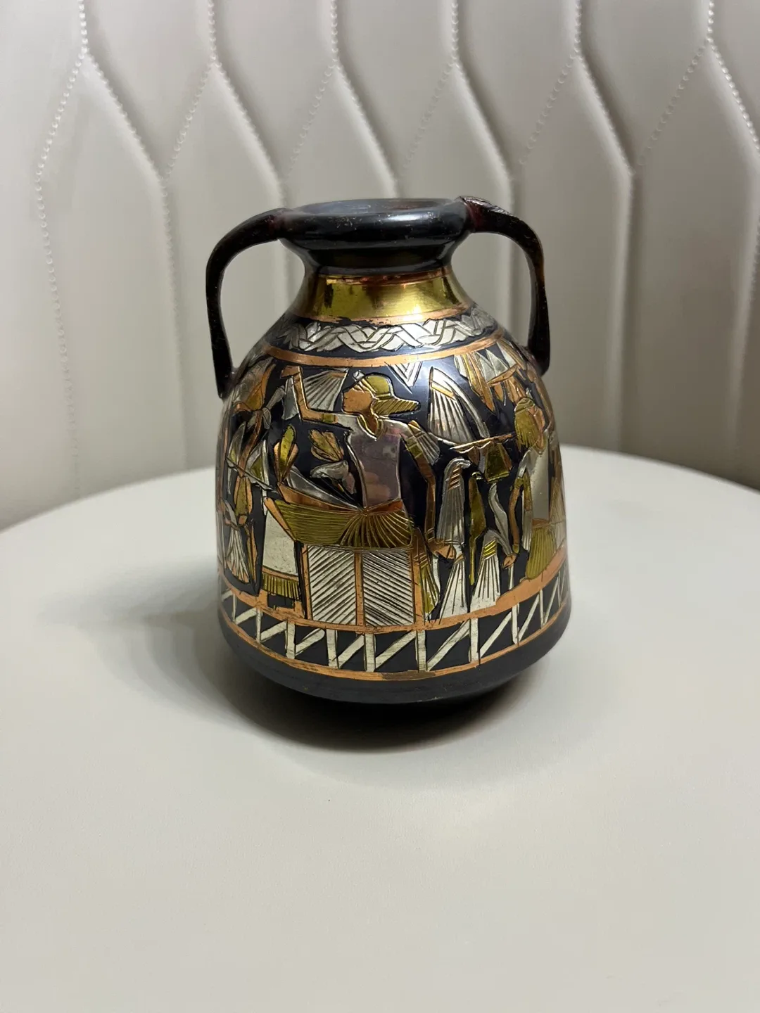 Decorative Egyptian Style Vase