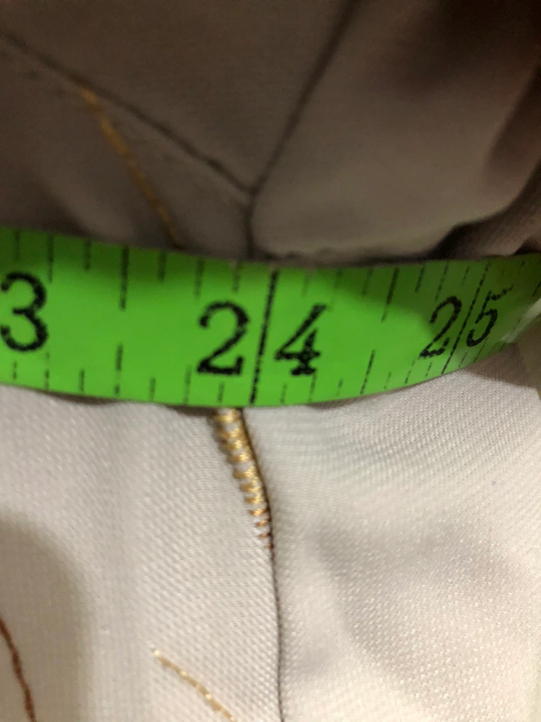 Men’s Tan Dress Shirt with Design. Large. - photo 4