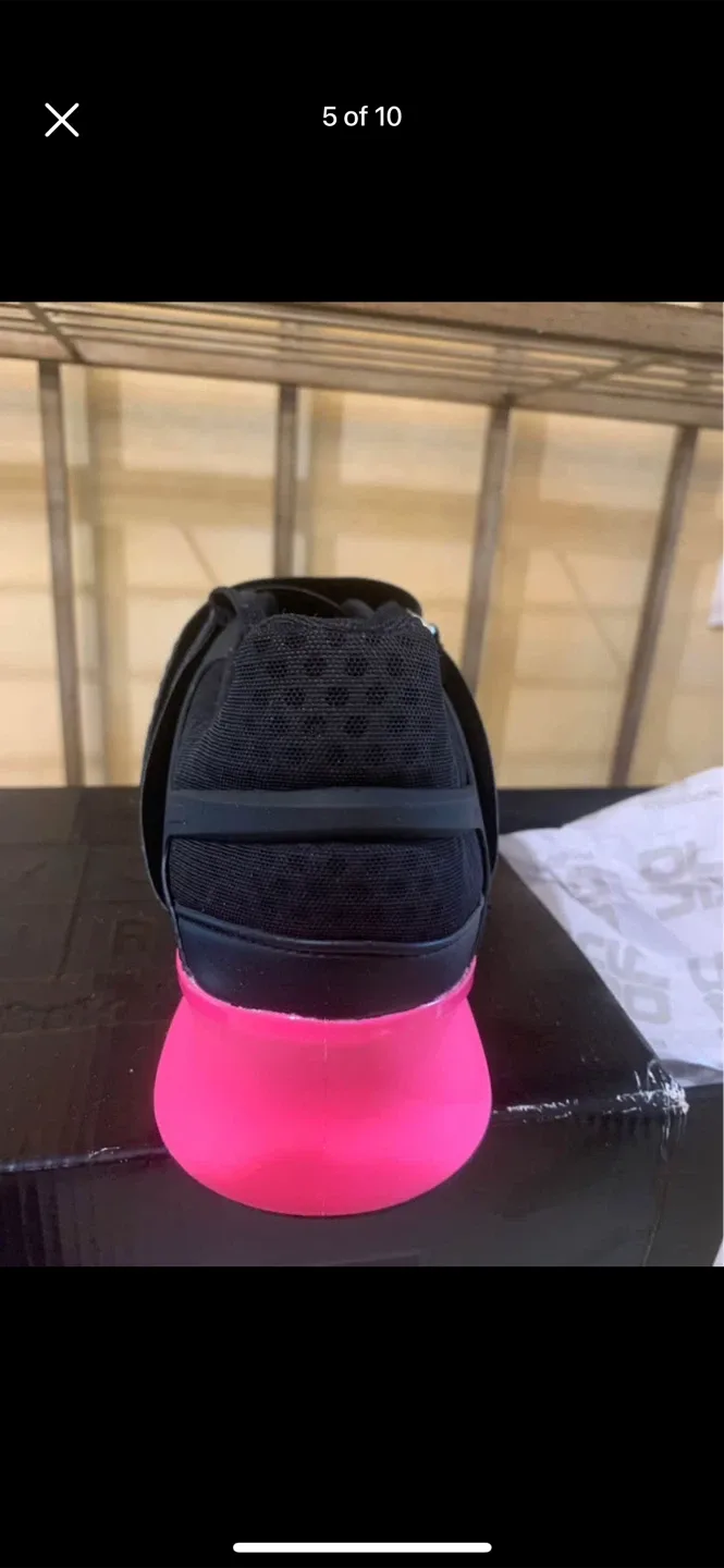 Reebok Legacy Lifter II Weightlifting Shoes - Black/Pink image indicator(5)