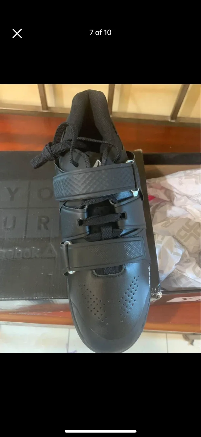 Reebok Legacy Lifter II Weightlifting Shoes - Black/Pink image indicator(7)