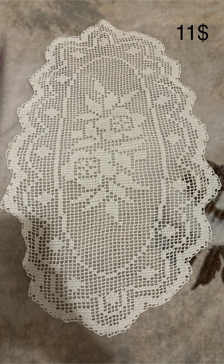 Crocheted Lace Doily - photo 2