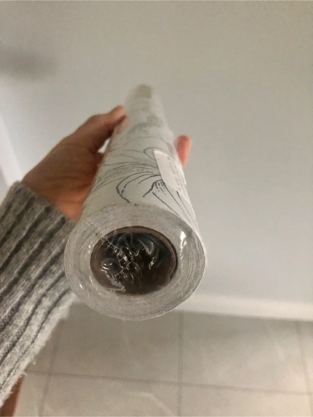 Black & White decorative rolls image indicator(8)