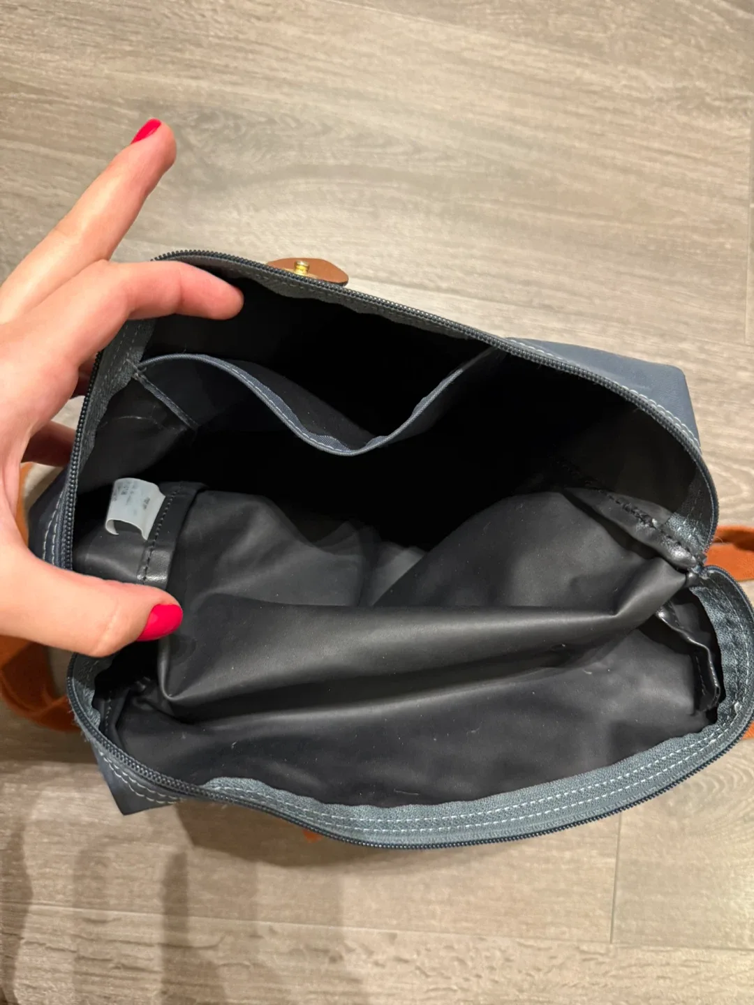 Longchamp Sac à dos Le Pliage Original grey image indicator(5)