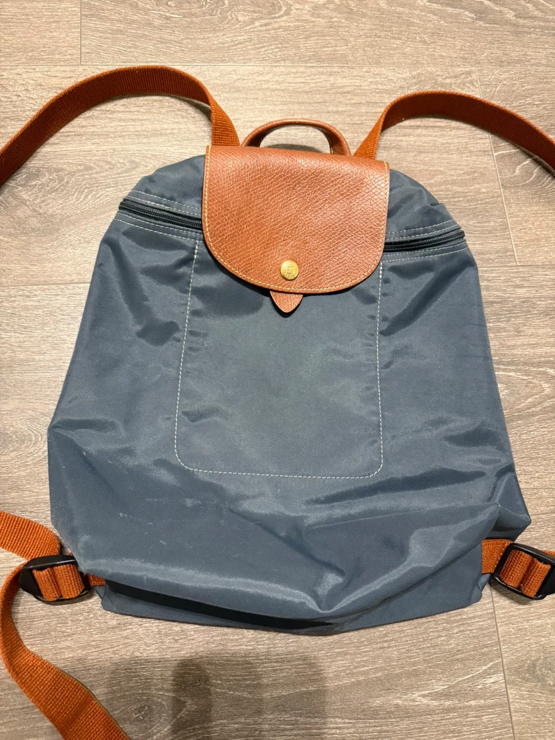 Longchamp Sac à dos Le Pliage Original grey