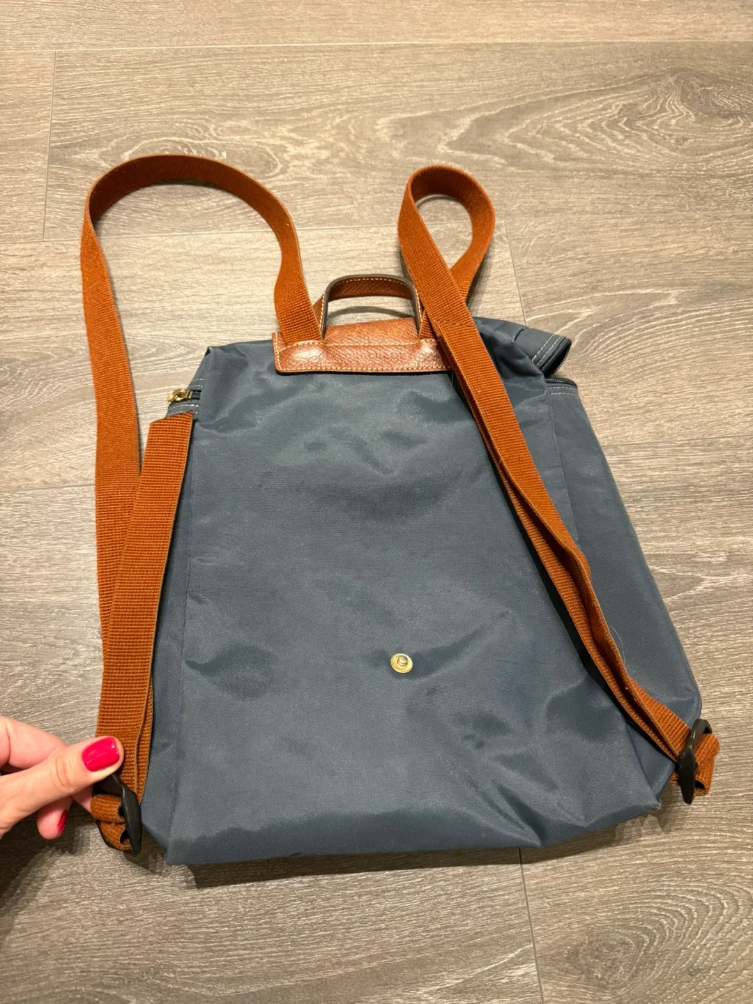 Longchamp Sac à dos Le Pliage Original grey image indicator(10)