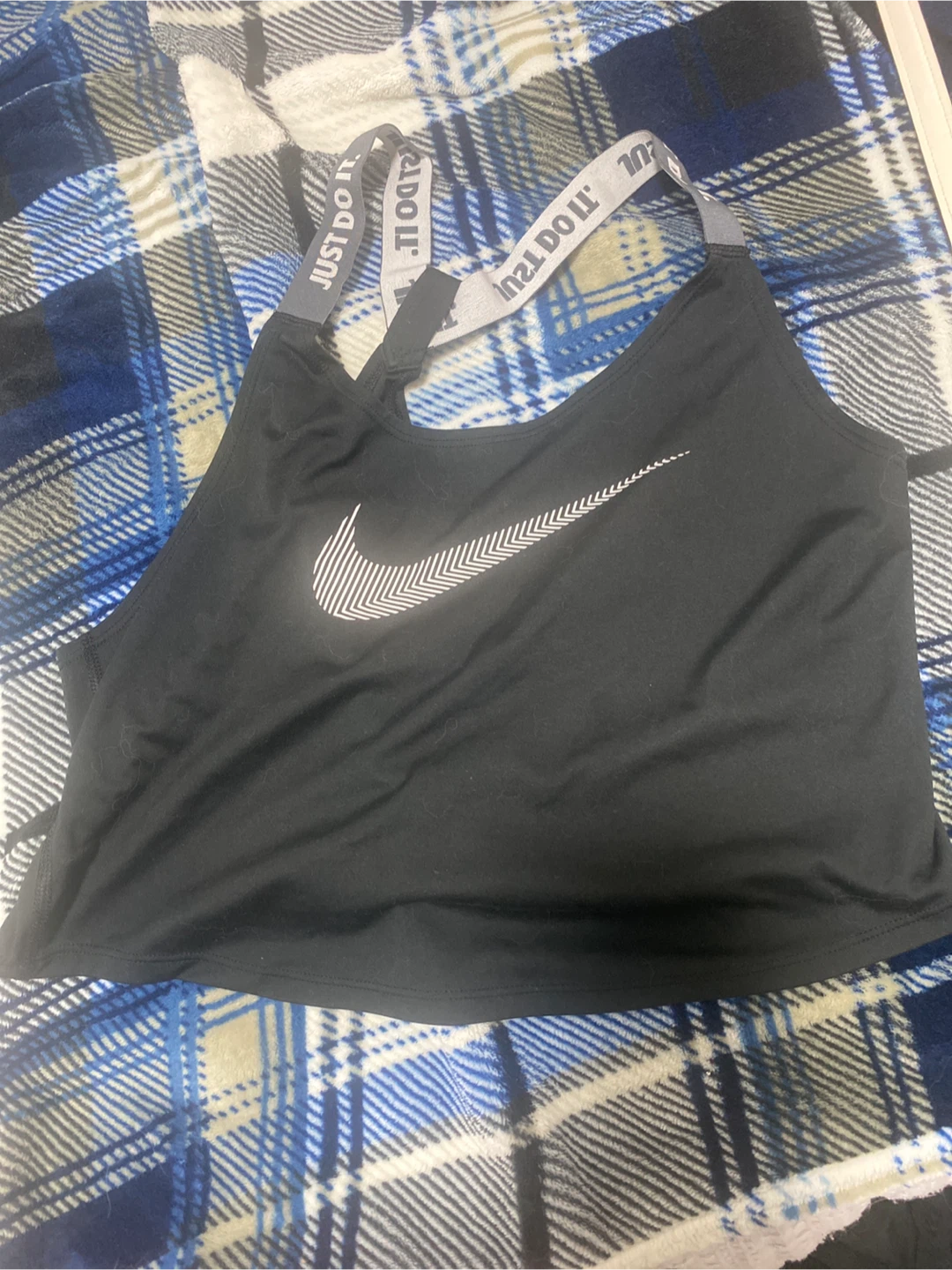 Nike Sports Bra - Black, Size M - photo 2