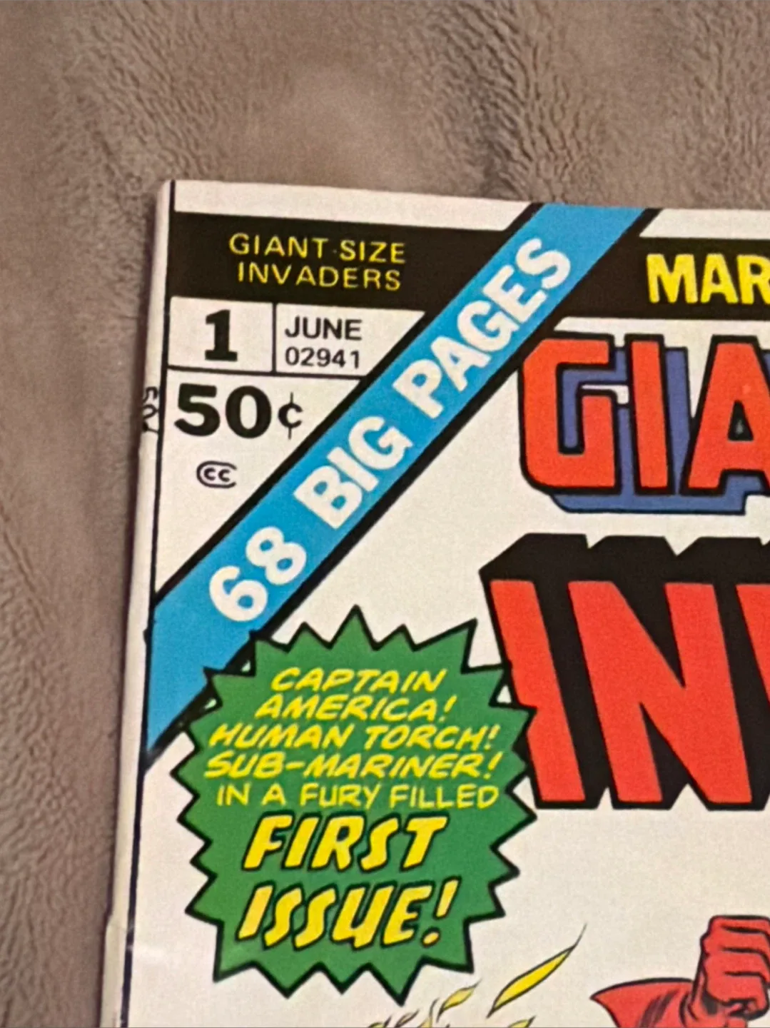 Giant-Size Invaders #1 Marvel Comic image indicator(3)