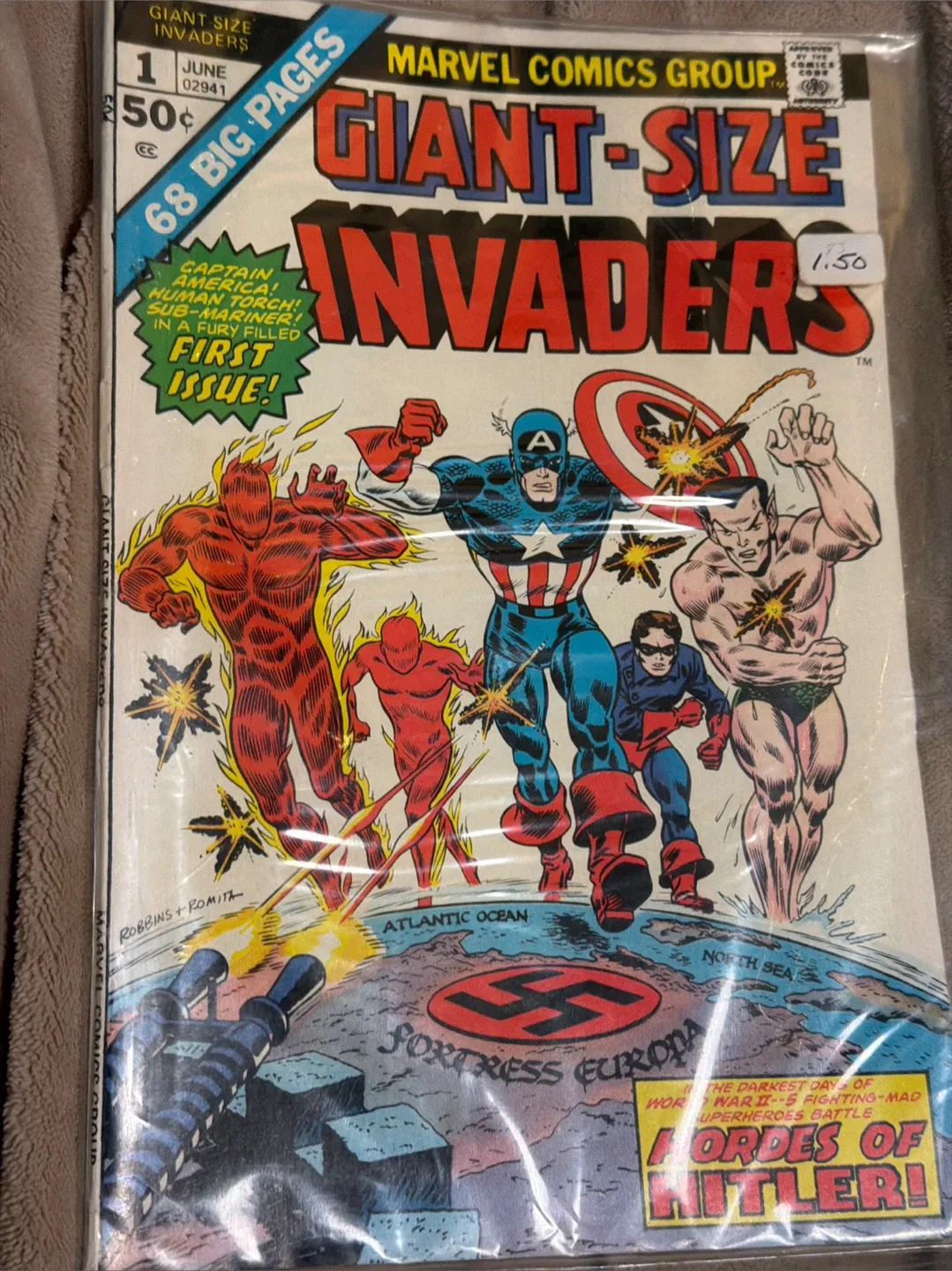 Giant-Size Invaders #1 Marvel Comic