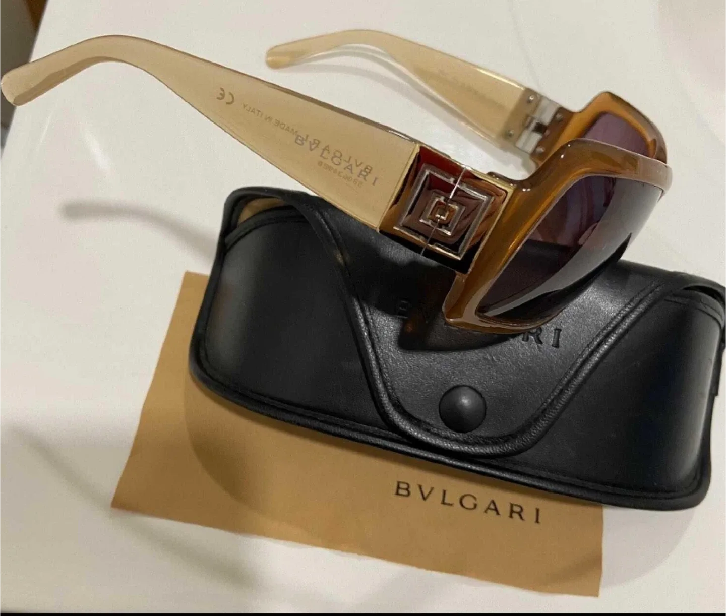 Bulgari Sunglasses with Case image indicator(2)