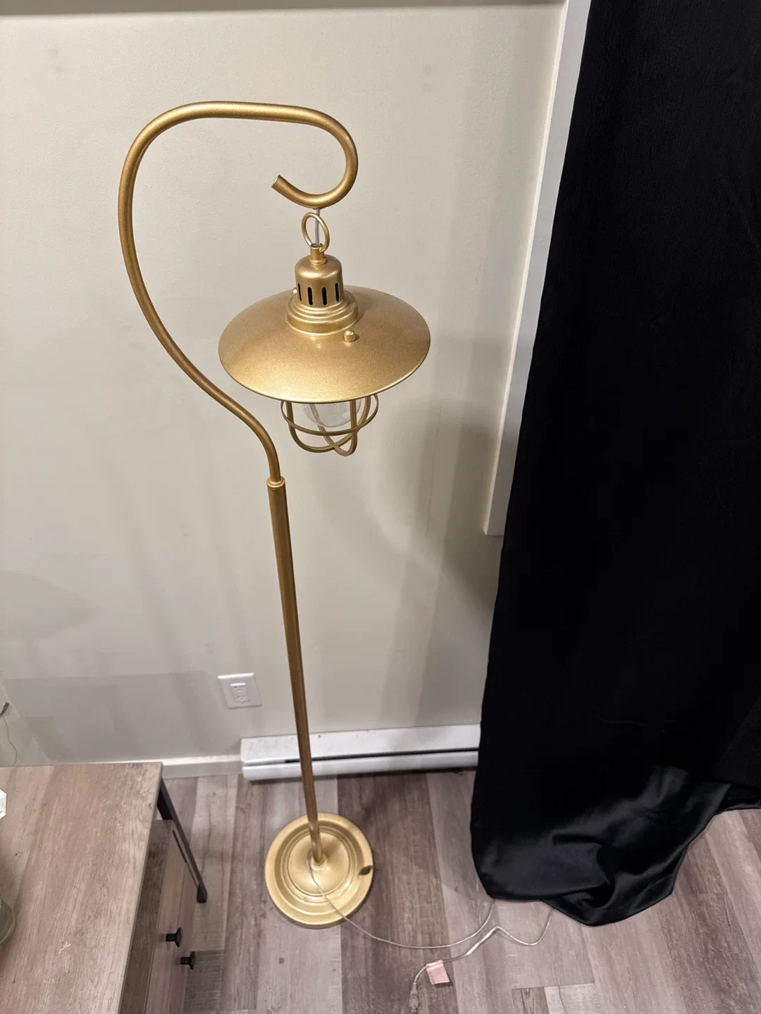 Gold Floor Lamp