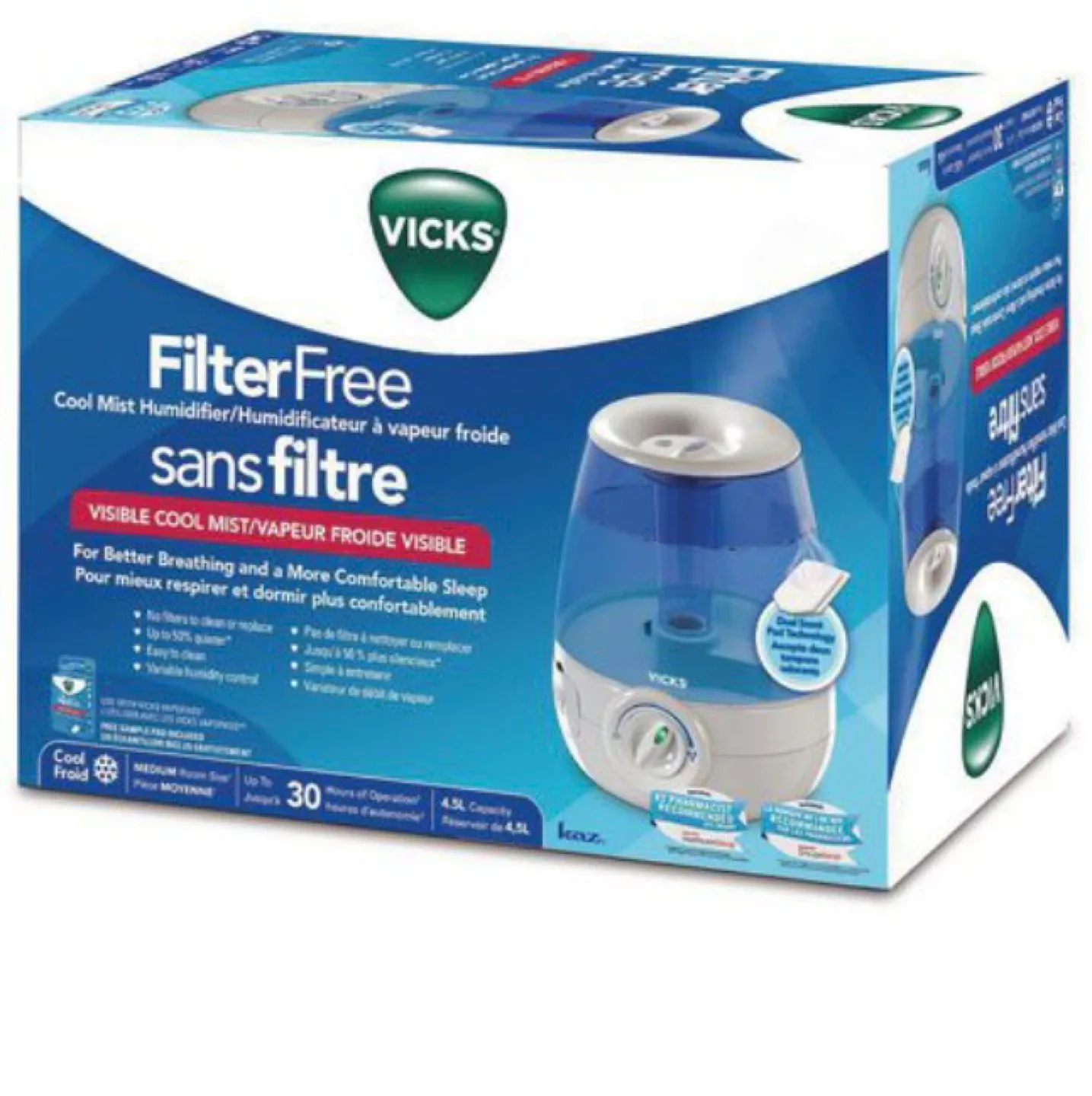 Vicks FilterFree Cool Mist Humidifier