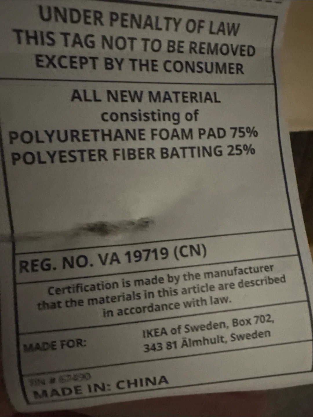 New IKEA Sofa - All New Material image indicator(3)