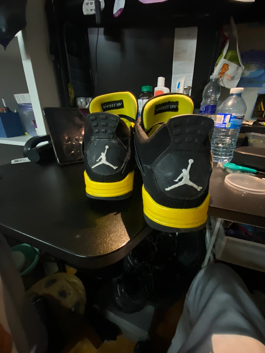 Jordan 4 yellow thunder (9mens) - photo 5
