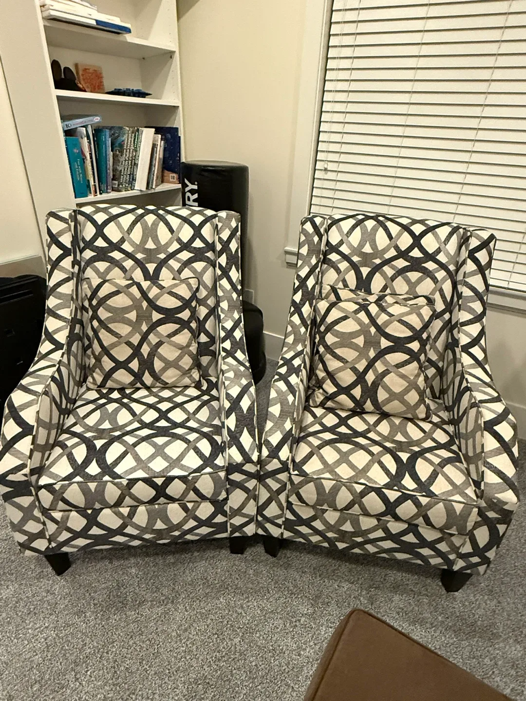 Patterned Accent Chairs - Set of Two image indicator(2)