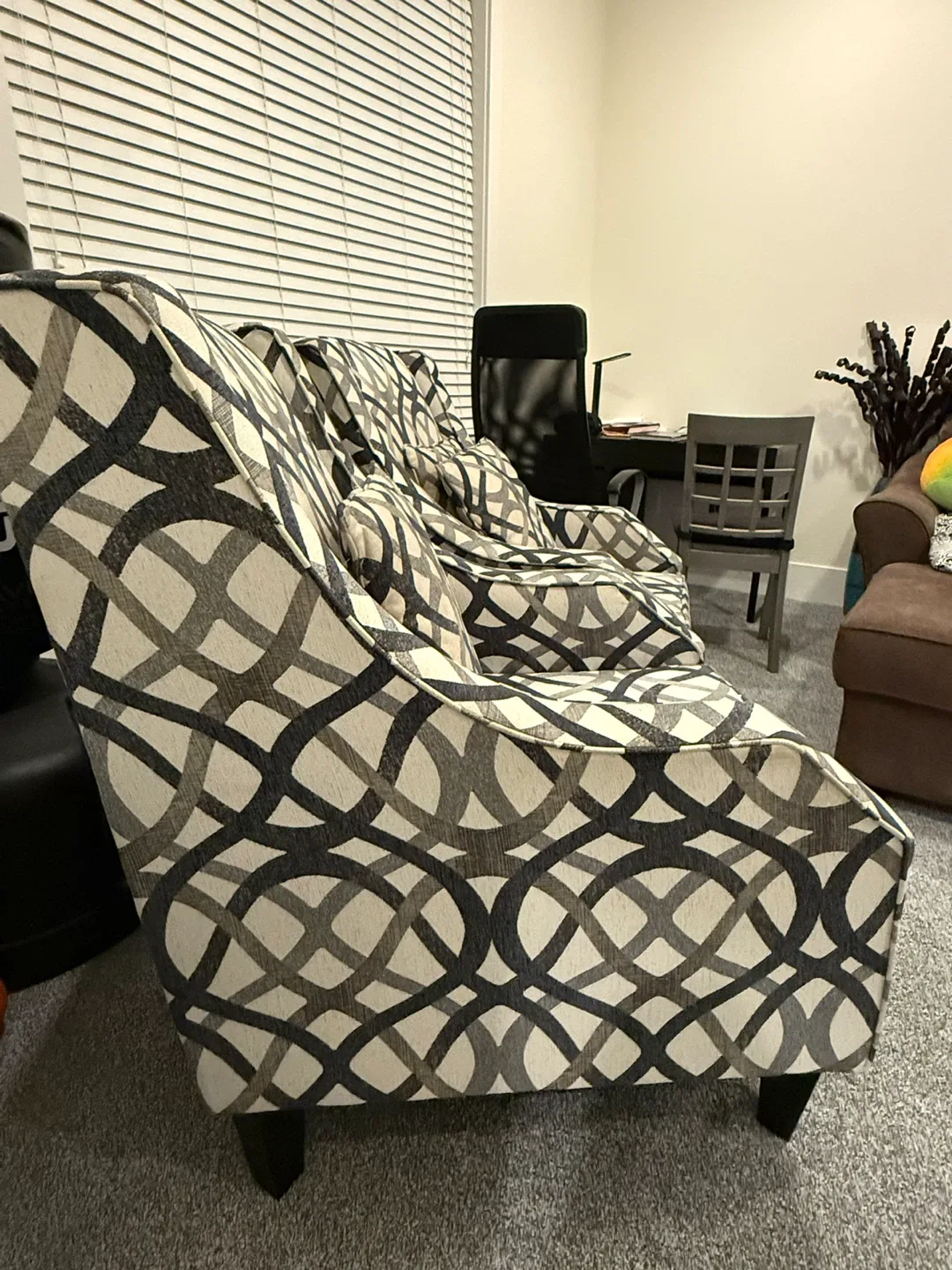 Patterned Accent Chairs - Set of Two image indicator(3)