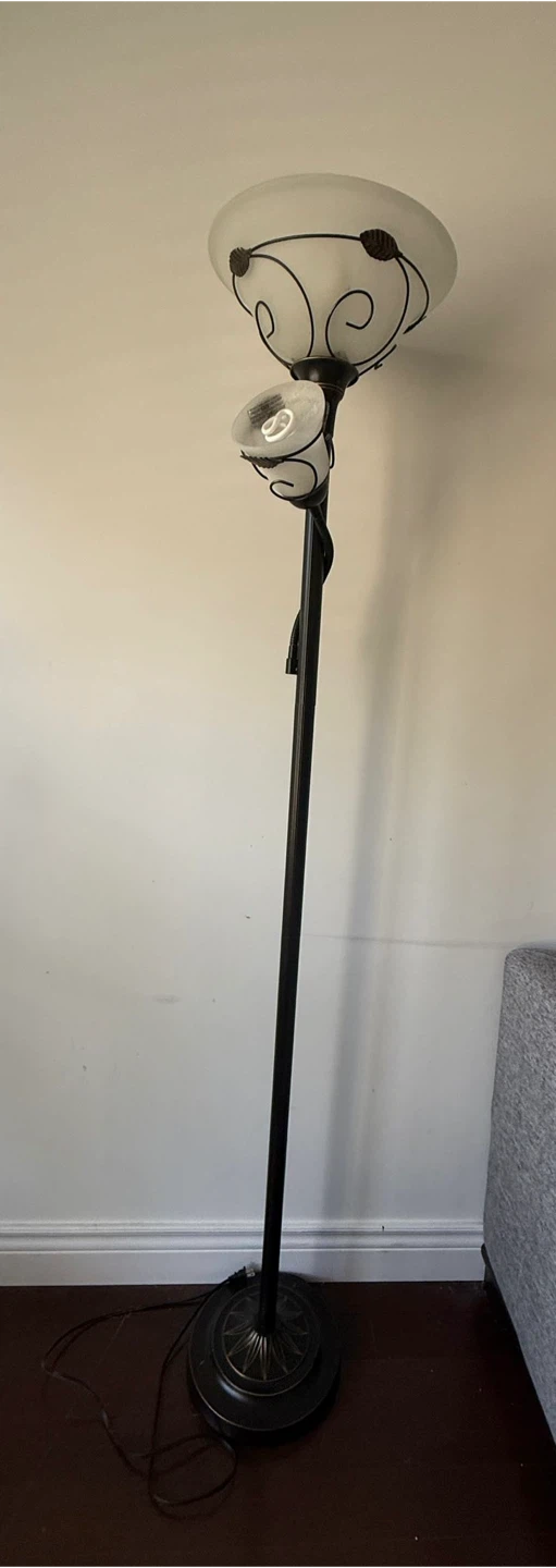 Floor Lamp with Two Lights - photo 2