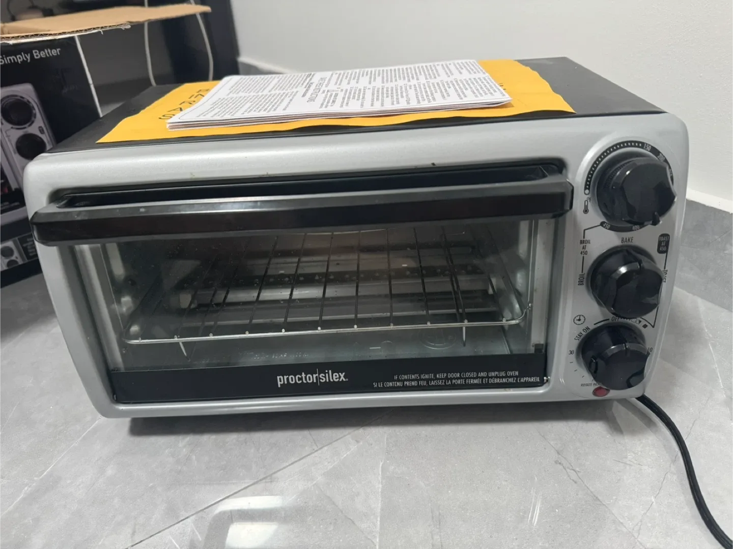 Proctor Silex Toaster Oven