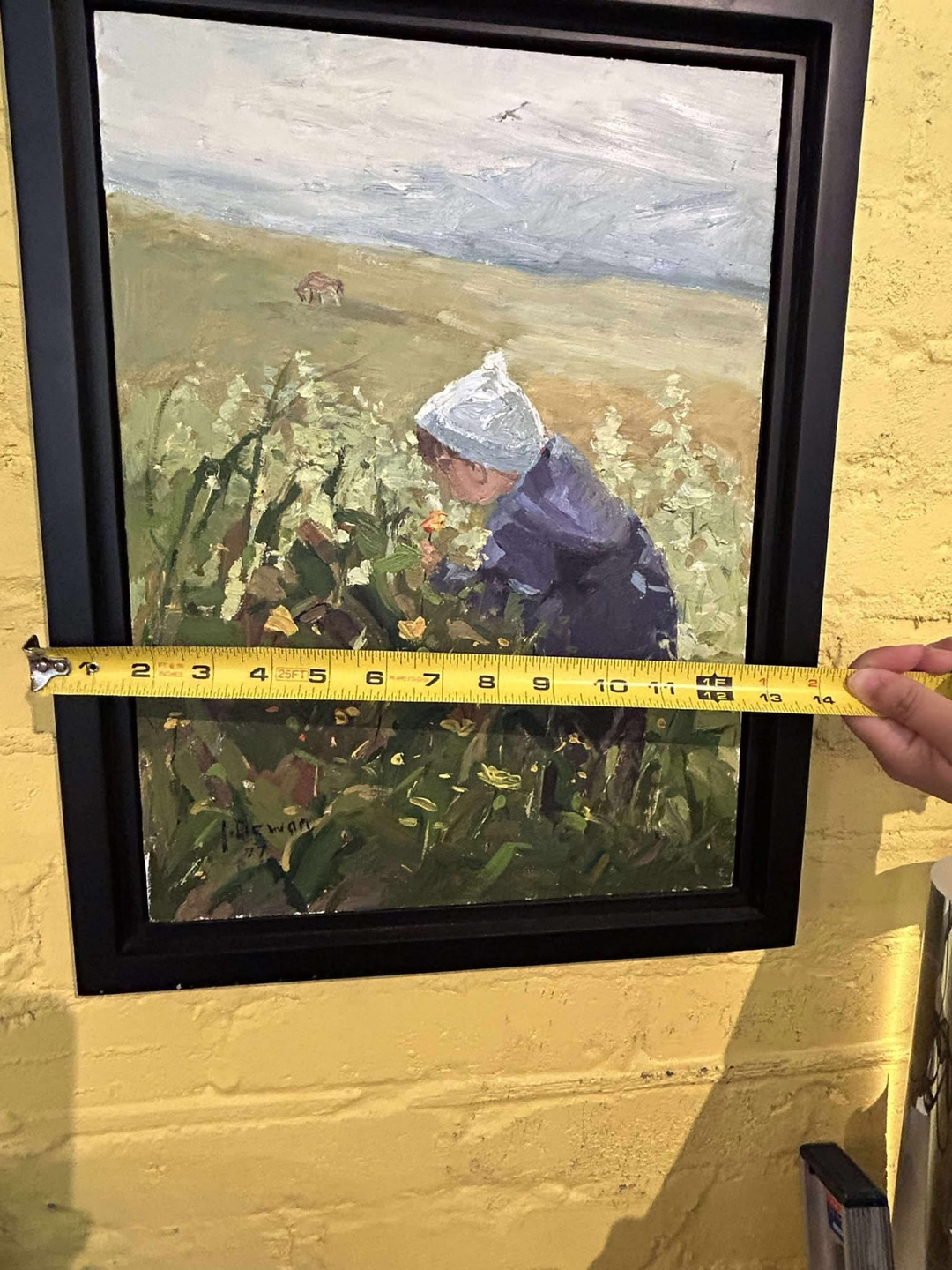 Joan Dewar "A Day of Wonder" Oil Painting 12x16 - photo 4