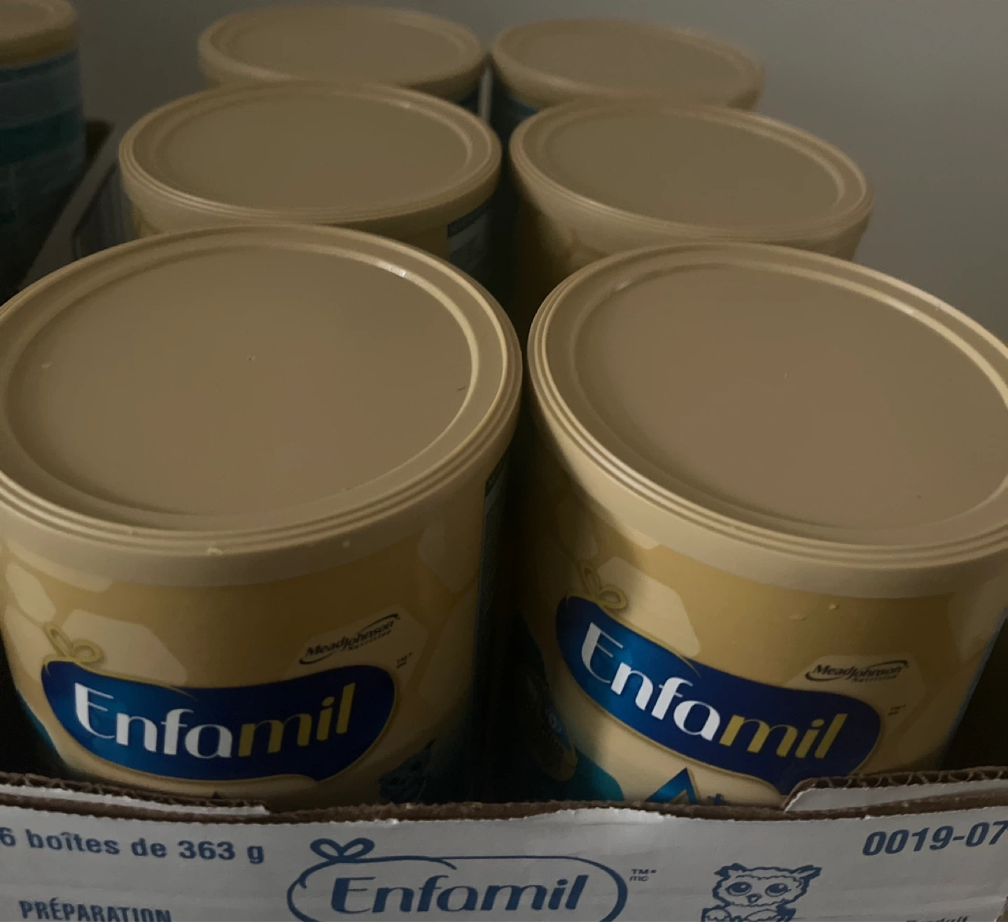$15 each can Enfamil Baby Formula - 363g Tins
