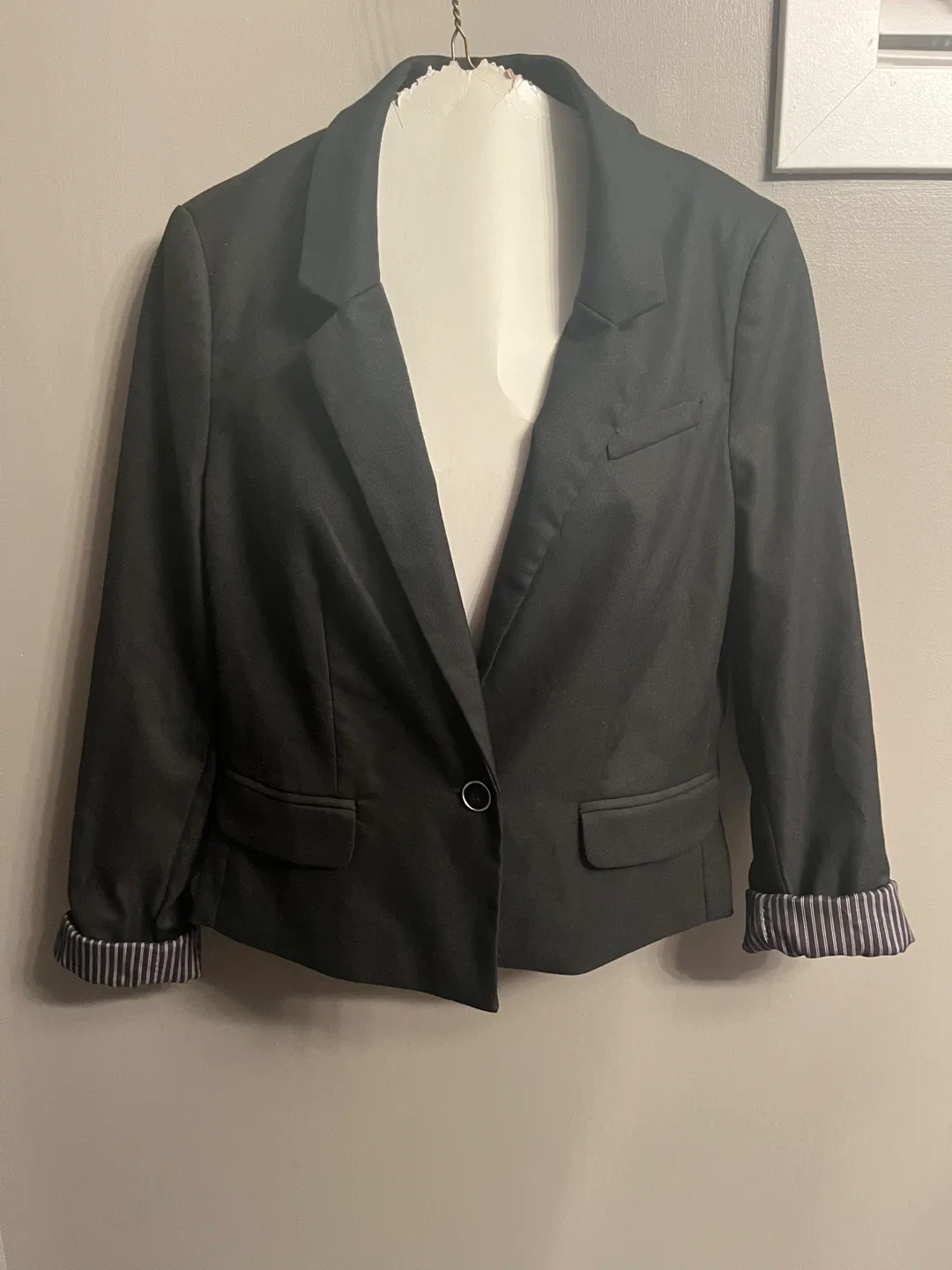 Dynamite Black Blazer - Size Medium