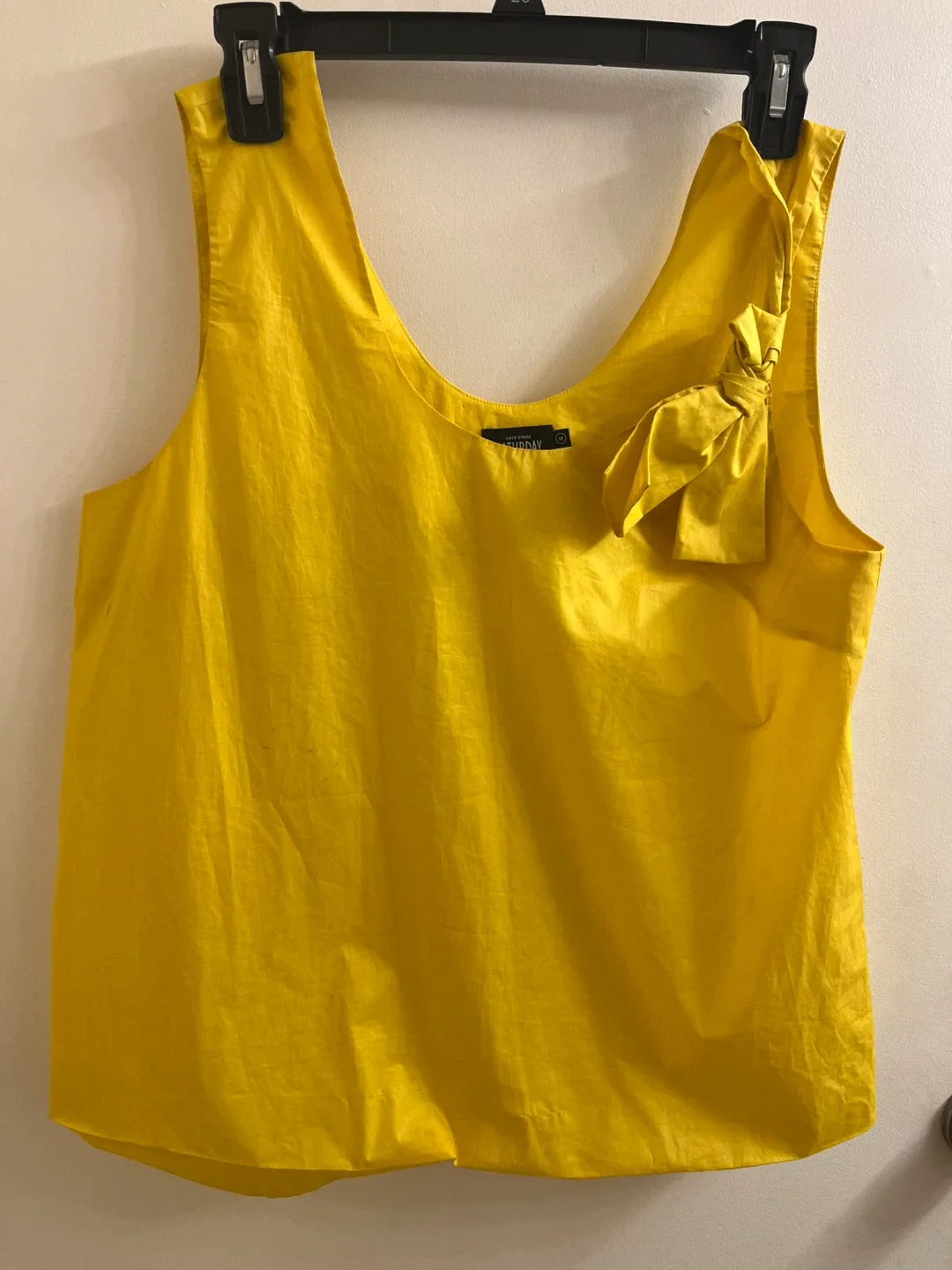 Kate Spade Saturday Yellow Tank Top - Size M